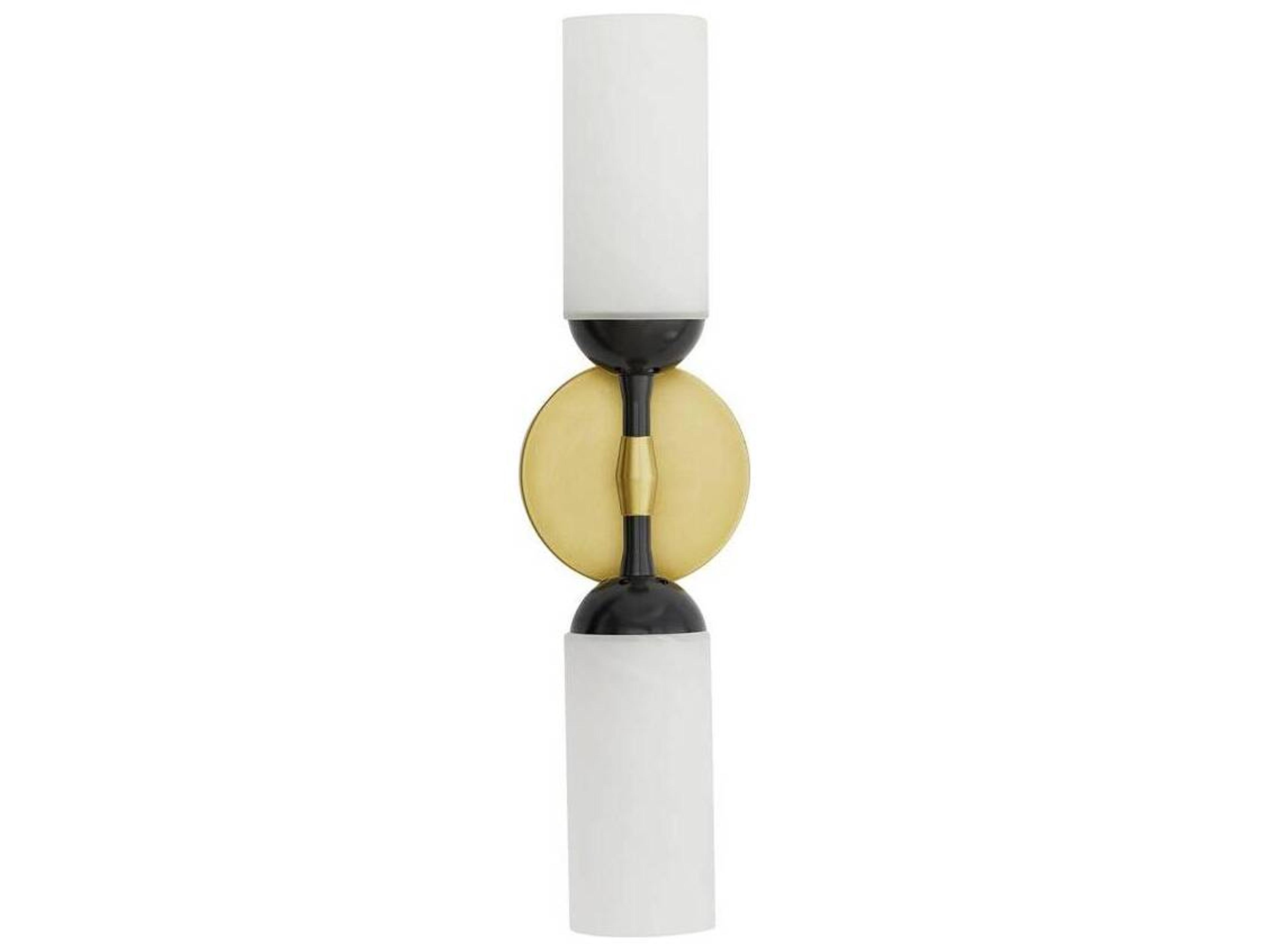 Arteriors Home Emmett 2-Light Antique Brass Bronze Wall Sconce