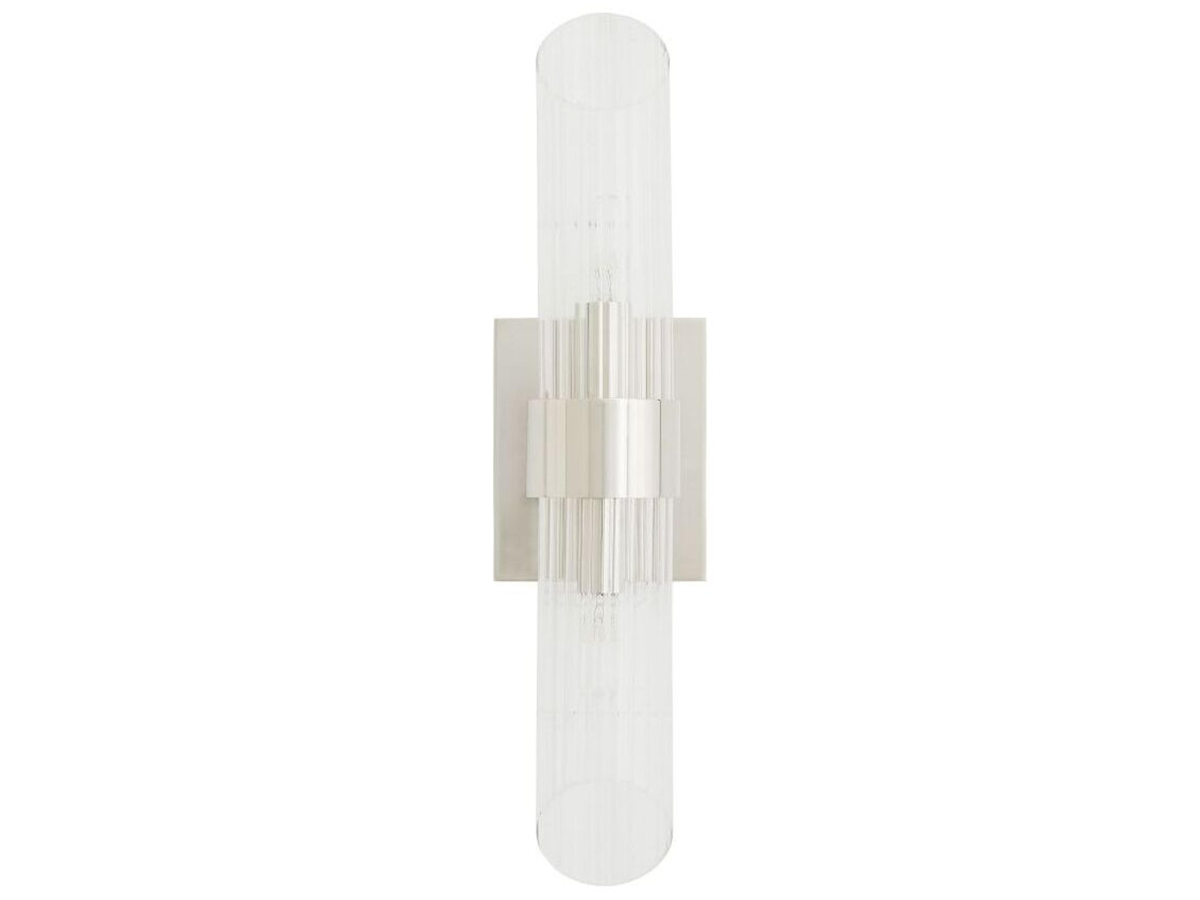 Arteriors Home Elyse 2-Light Polished Nickel Wall Sconce