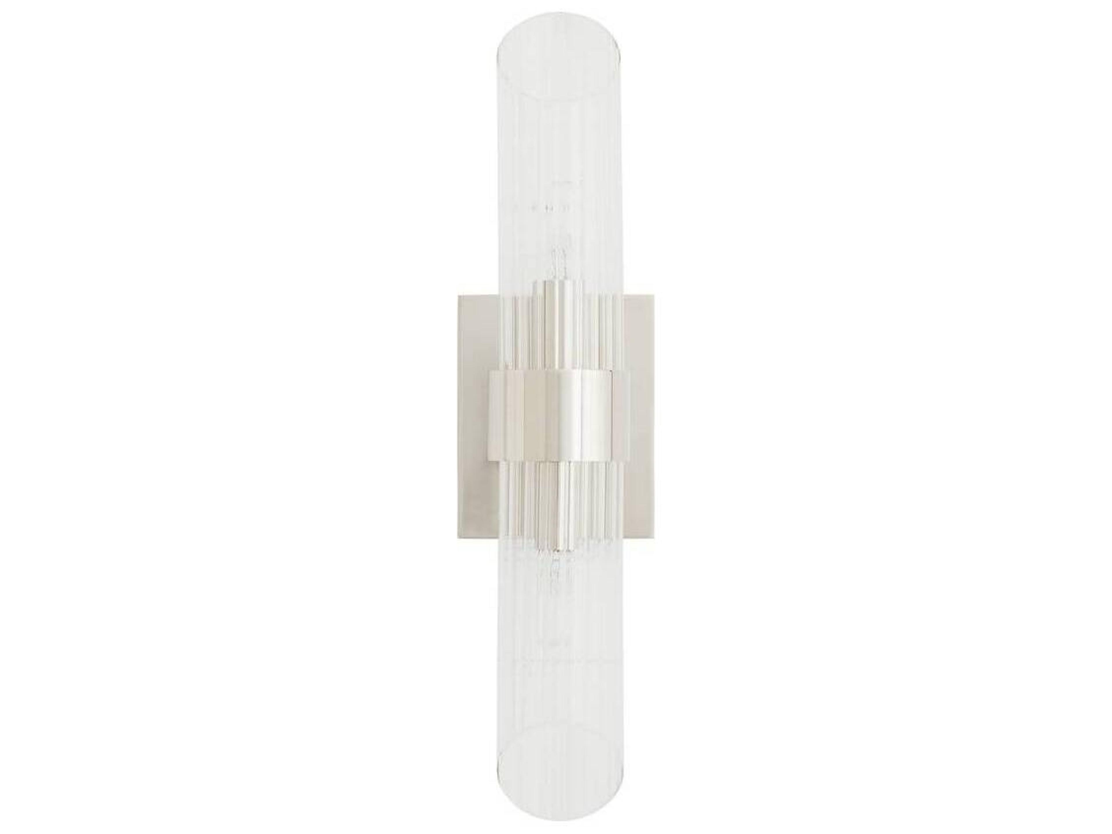 Arteriors Home Elyse 2-Light Polished Nickel Wall Sconce