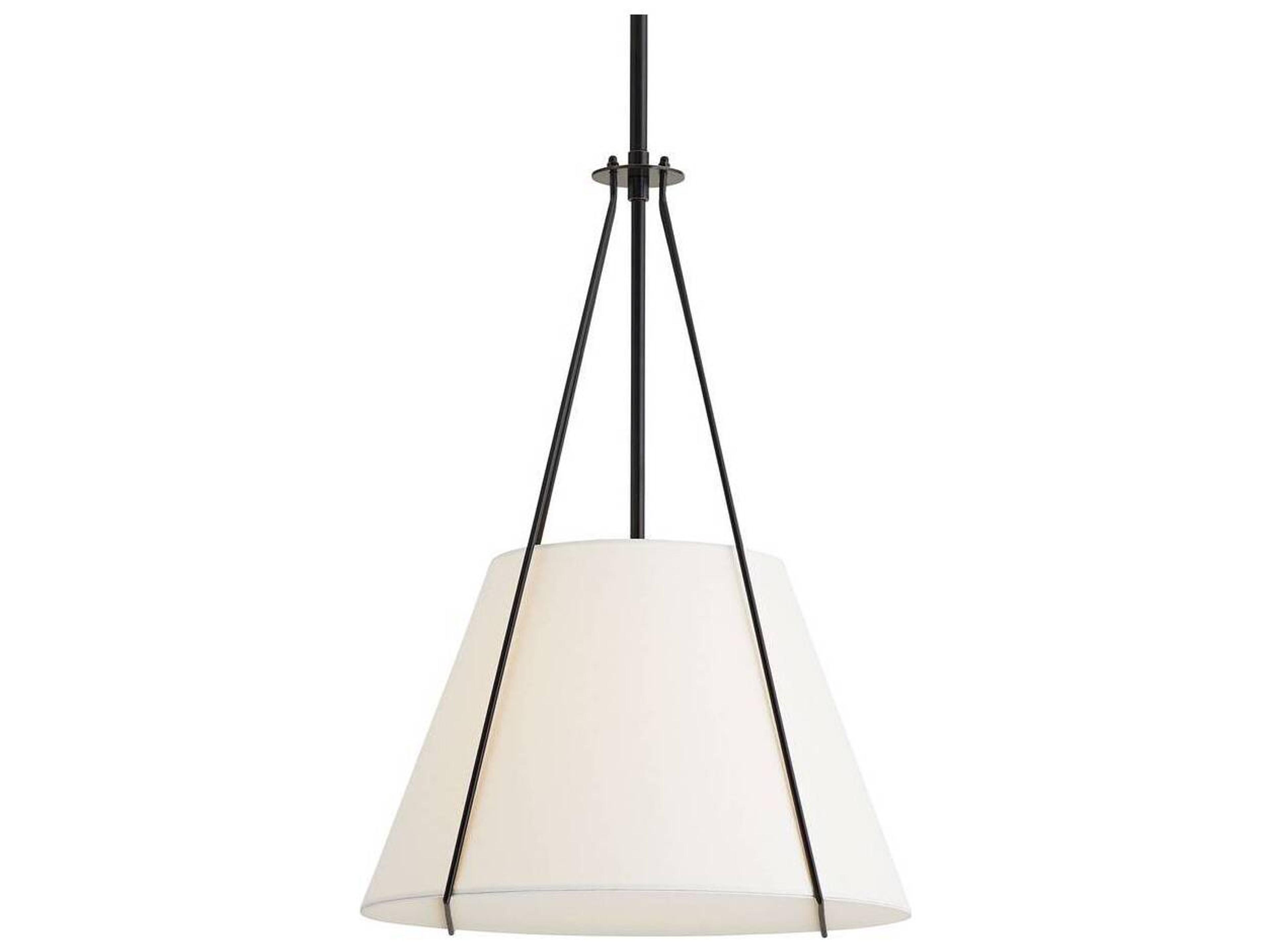 Arteriors Home Heloise 1-Light Bronze Drum Pendant