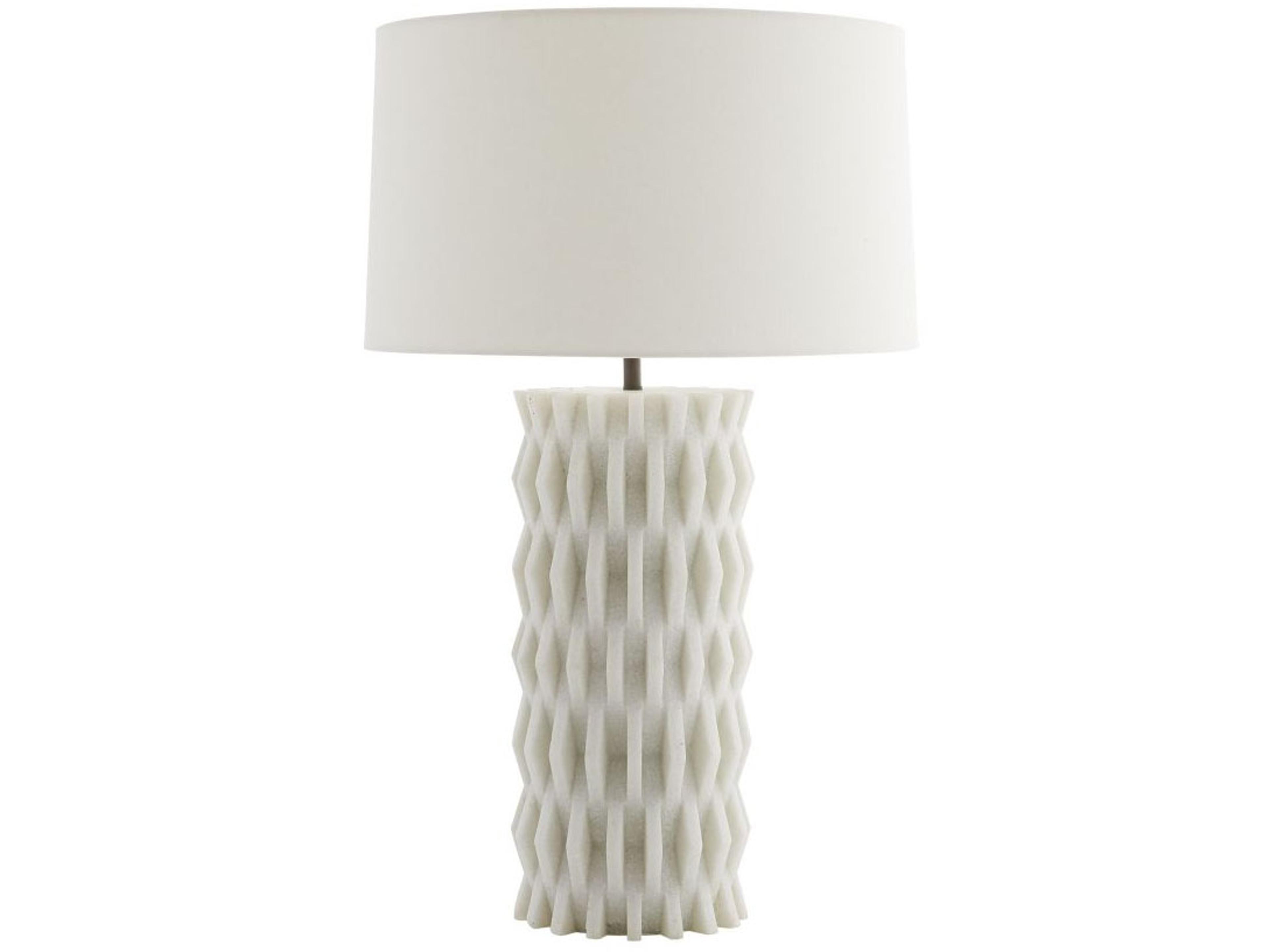 Nago Table Lamp Textured Ricestone
