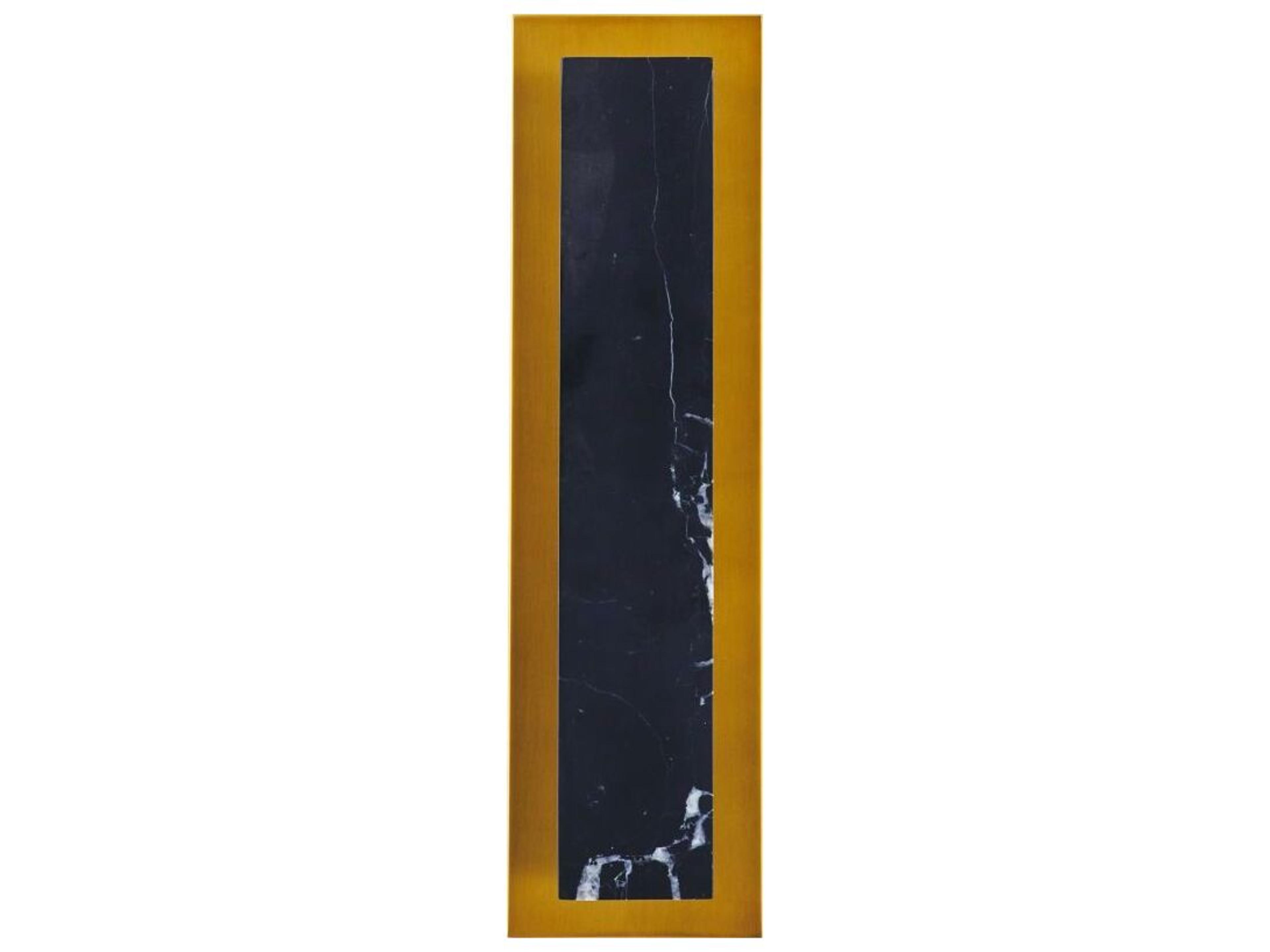 Arteriors Home Ozona 1-Light Black Marble Wall Sconce