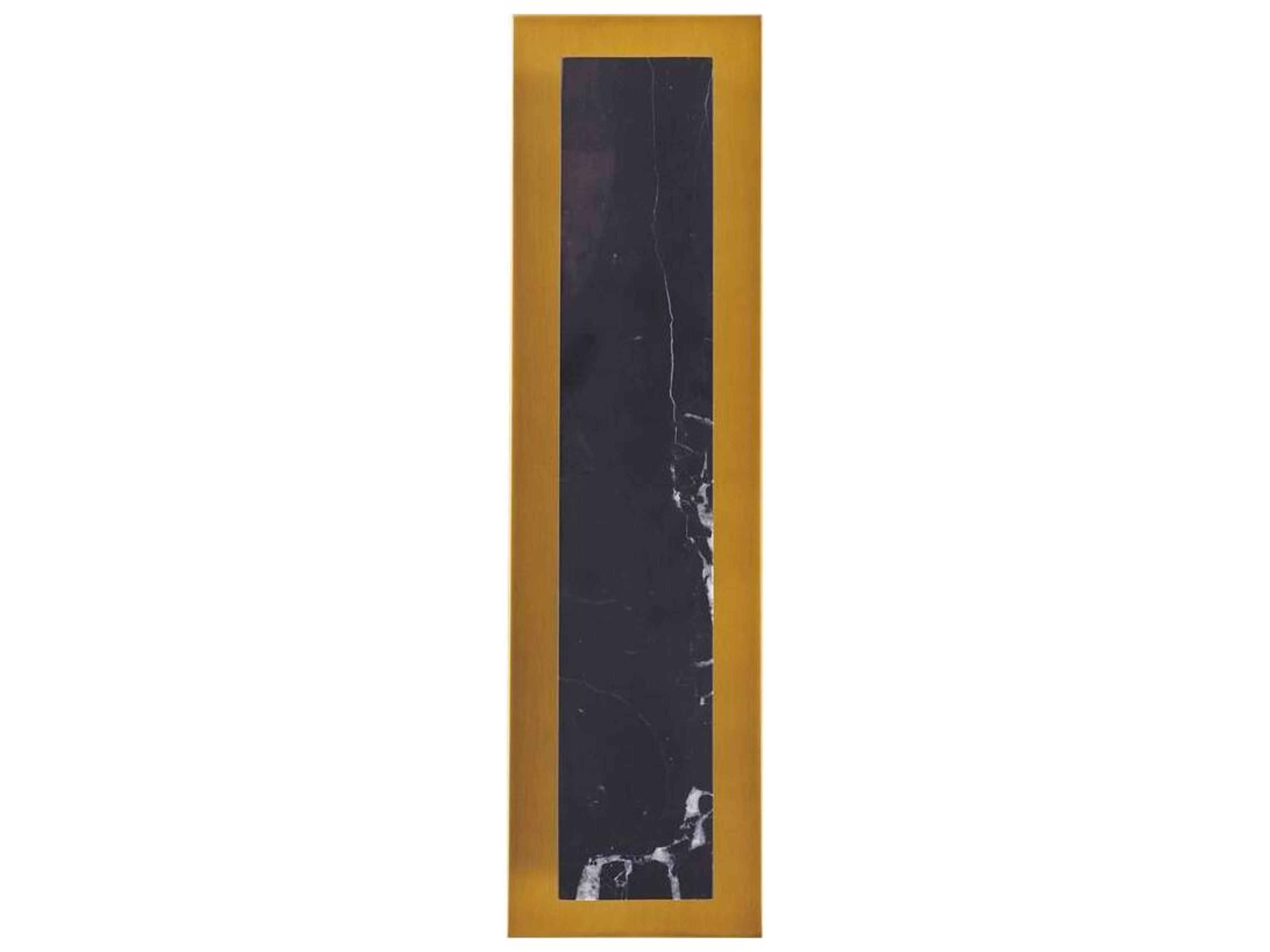 Arteriors Home Ozona 1-Light Black Marble Wall Sconce