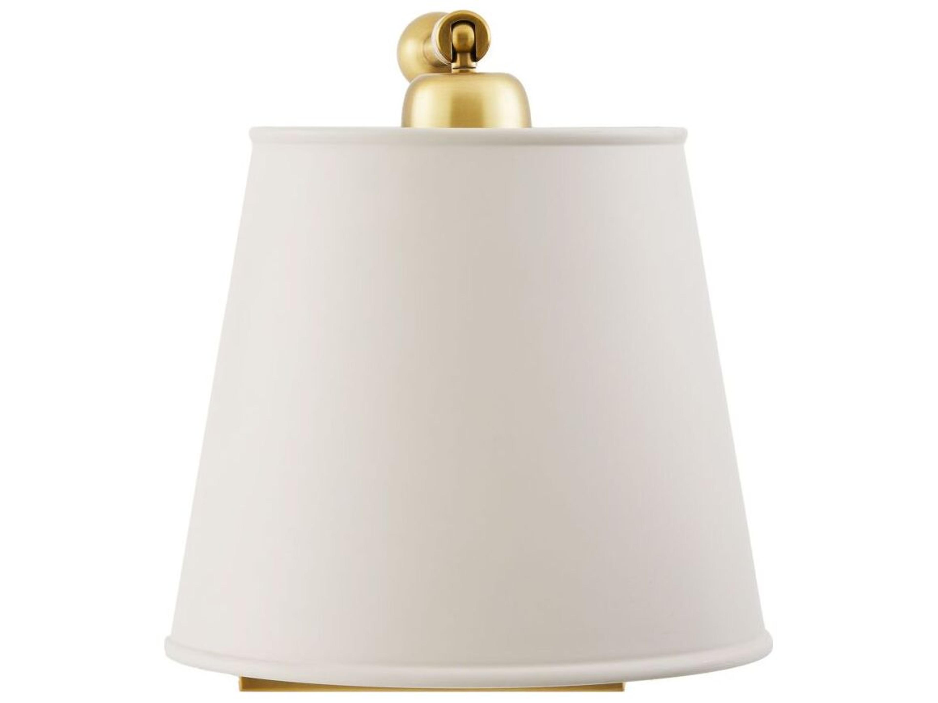 Arteriors Home Watson 1-Light Antique Brass Swing Wall Sconce