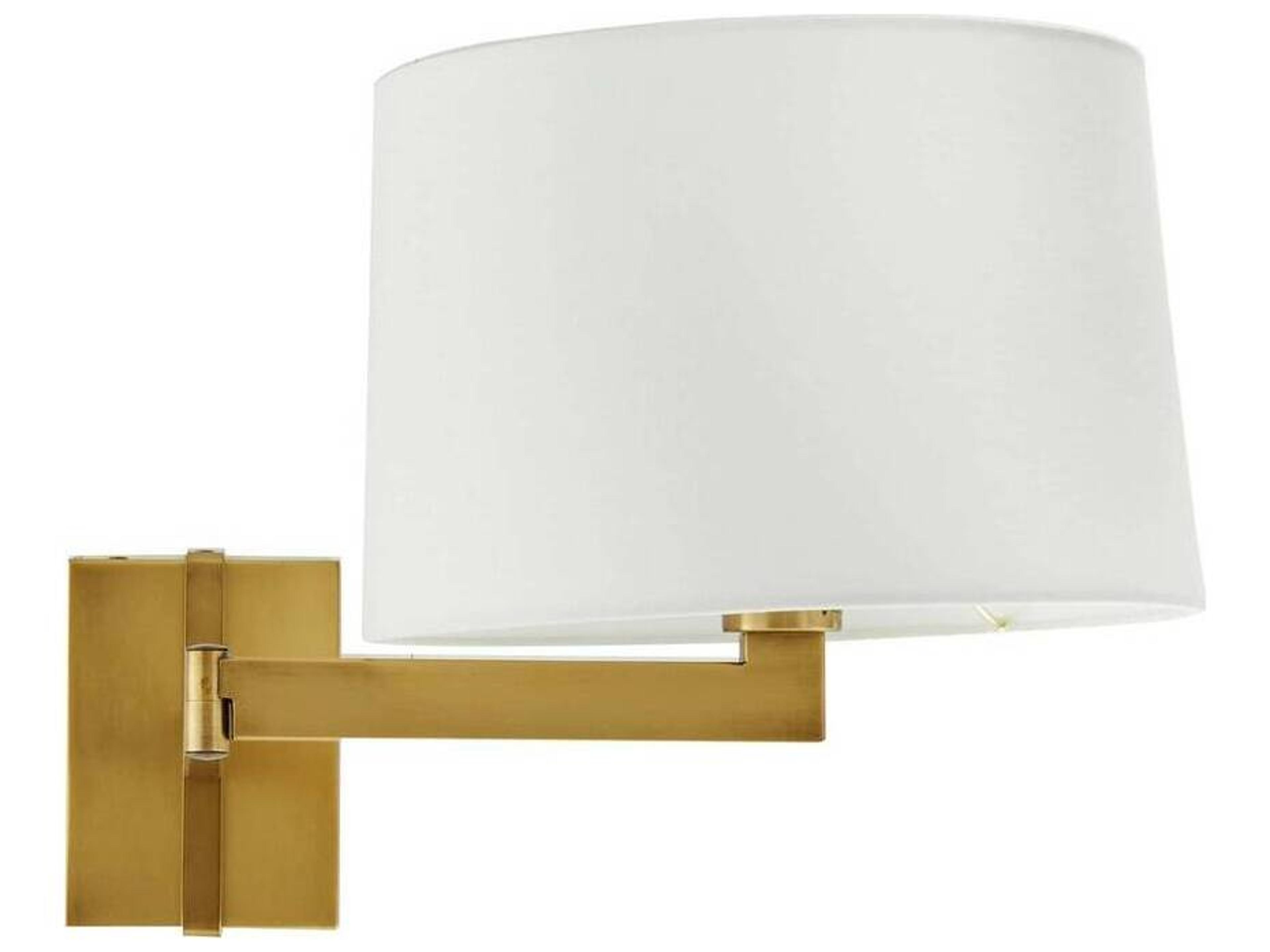 Arteriors Home Portland 1-Light Antique Brass Swing Wall Sconce