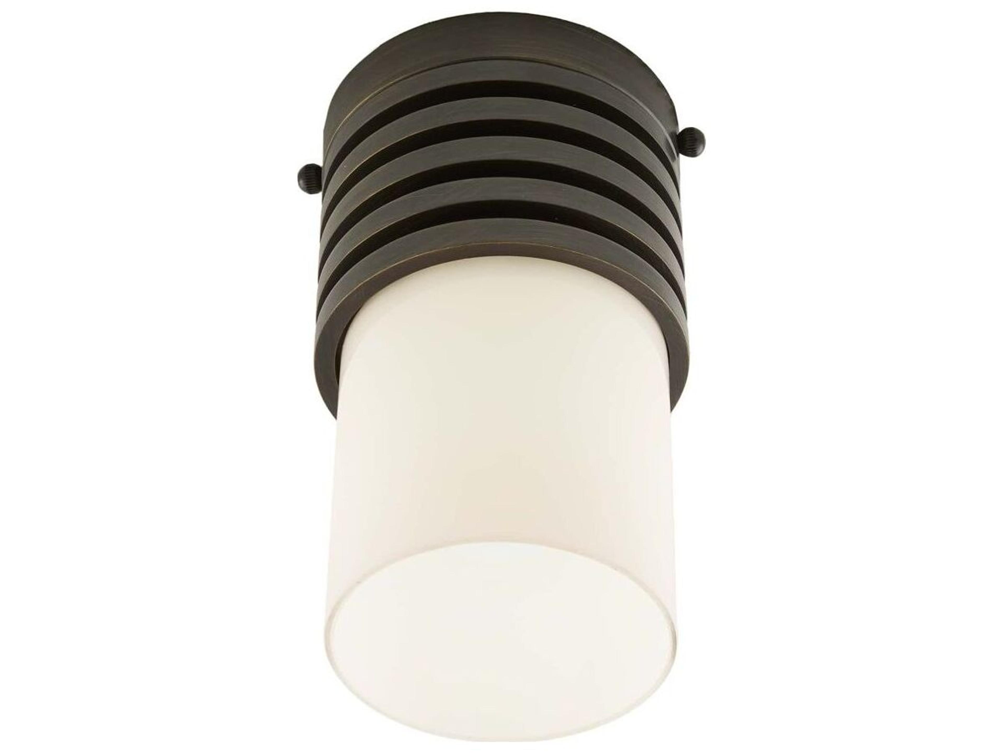 Arteriors Home Rune 1-Light English Bronze Flush Mount