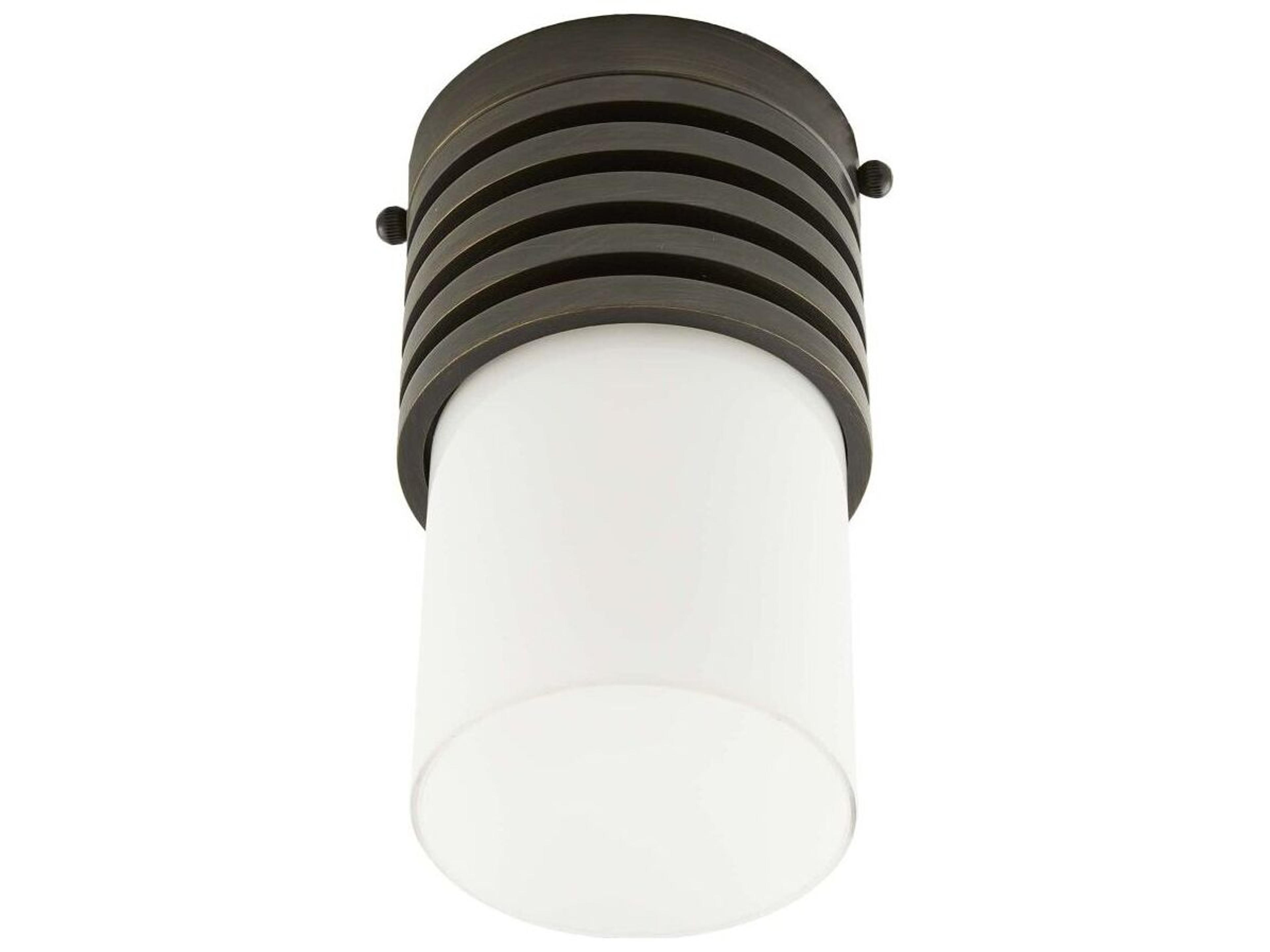 Arteriors Home Rune 1-Light English Bronze Flush Mount