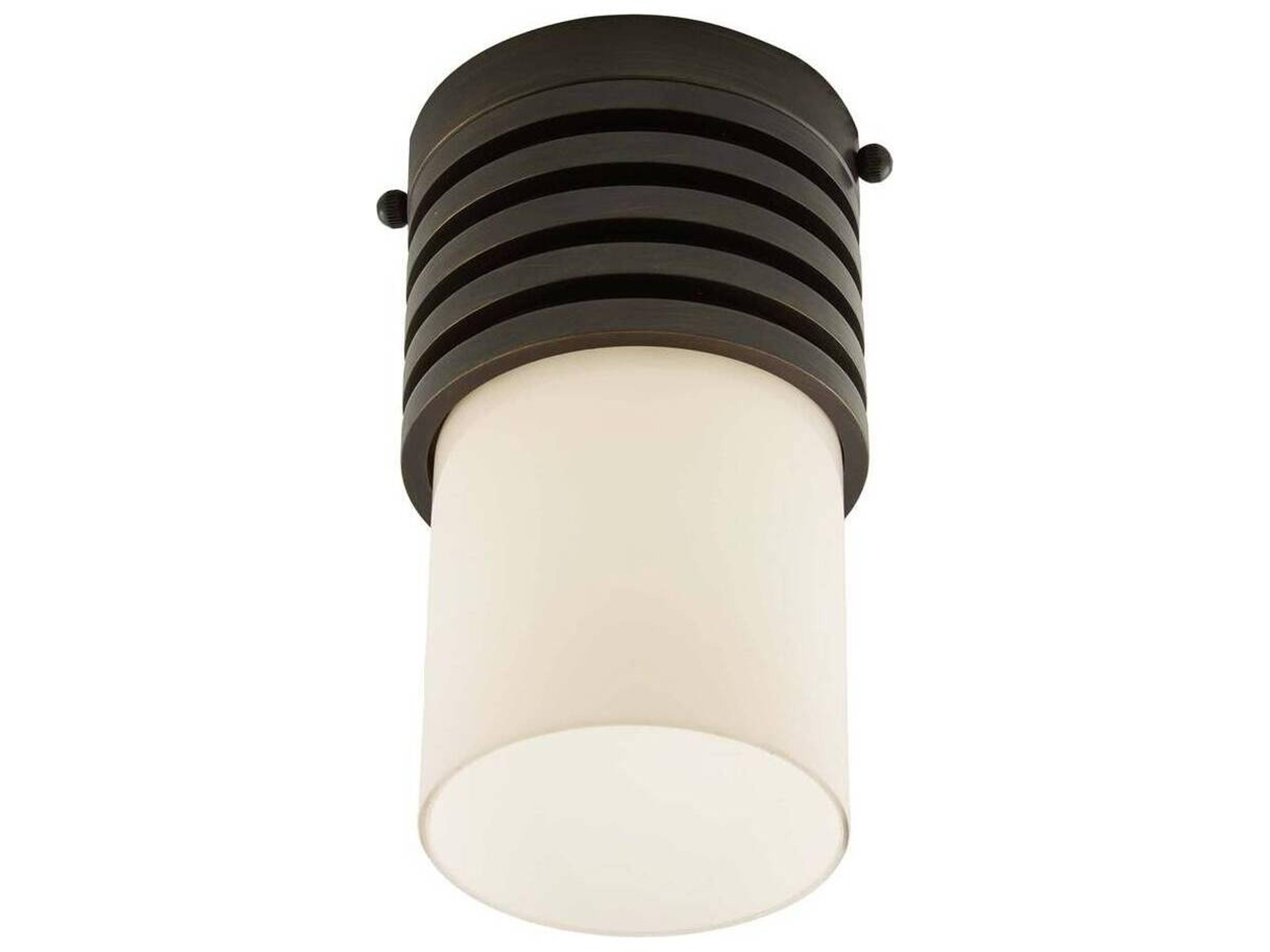 Arteriors Home Rune 1-Light English Bronze Flush Mount