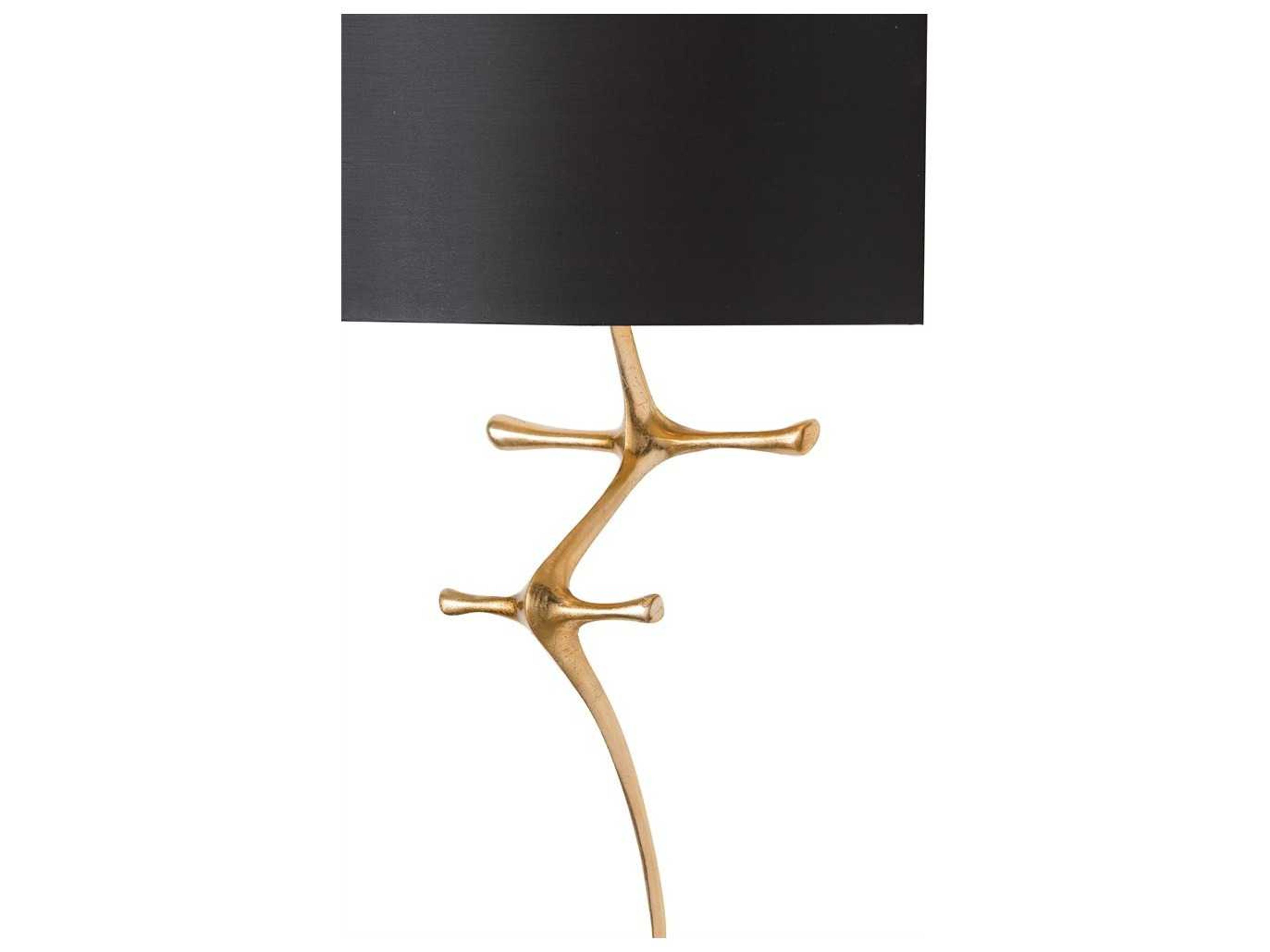 Gilbert Wall Sconce Gold Leaf Sculptural Light