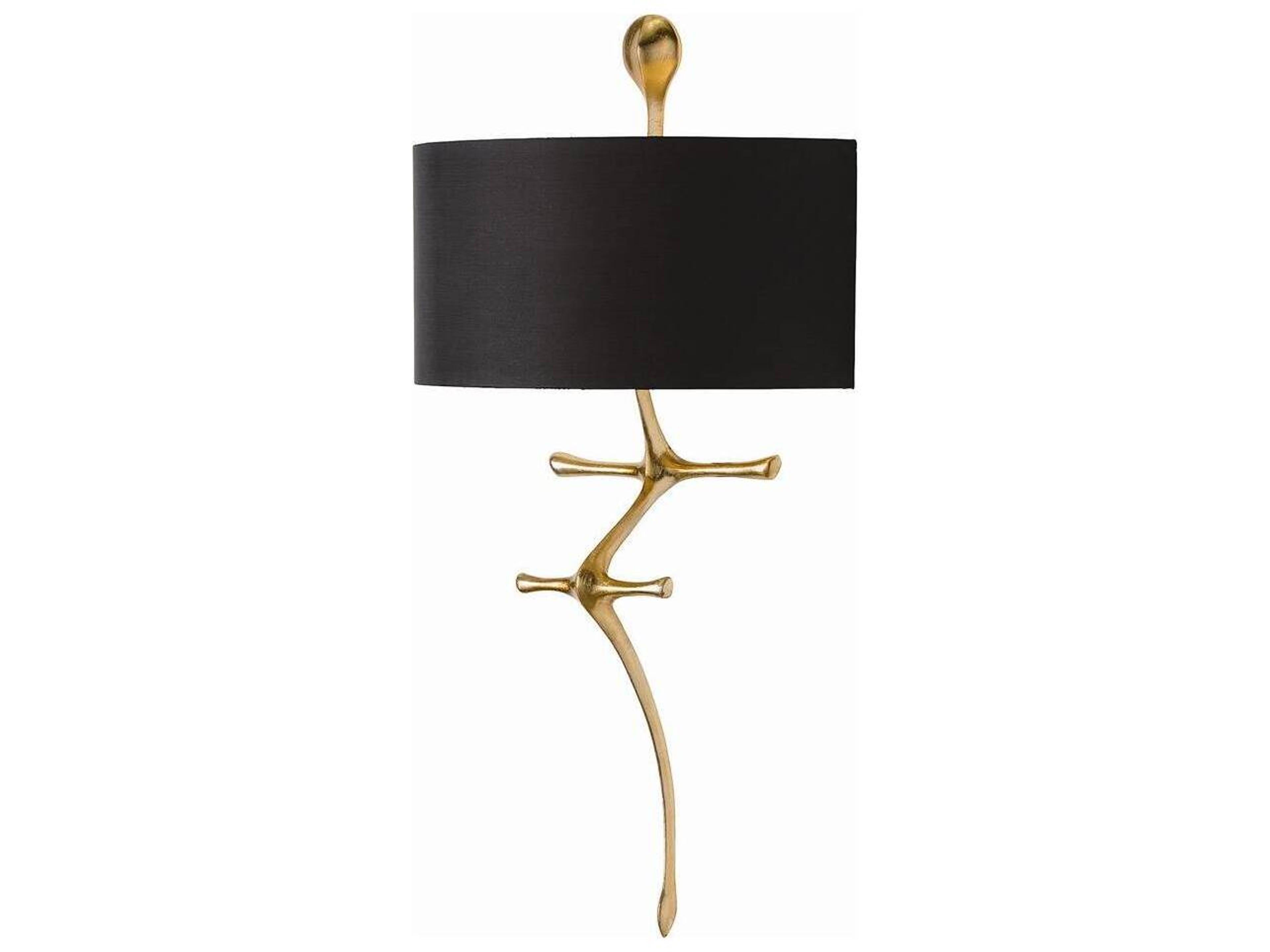 Arteriors Home Gilbert  1-Light Gold Leaf Wall Sconce