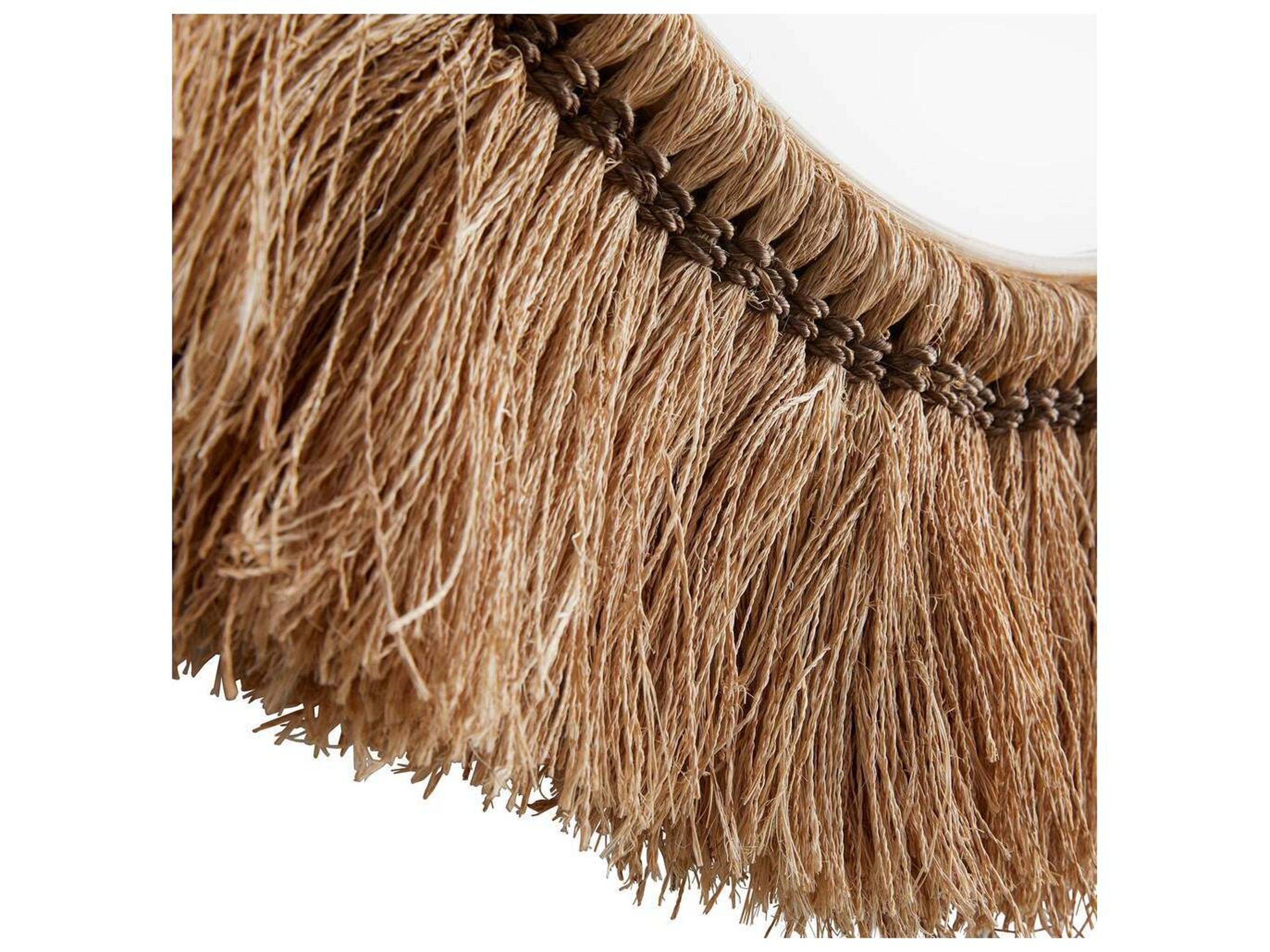 Arteriors Home Kai Natural Round Wall Mirror