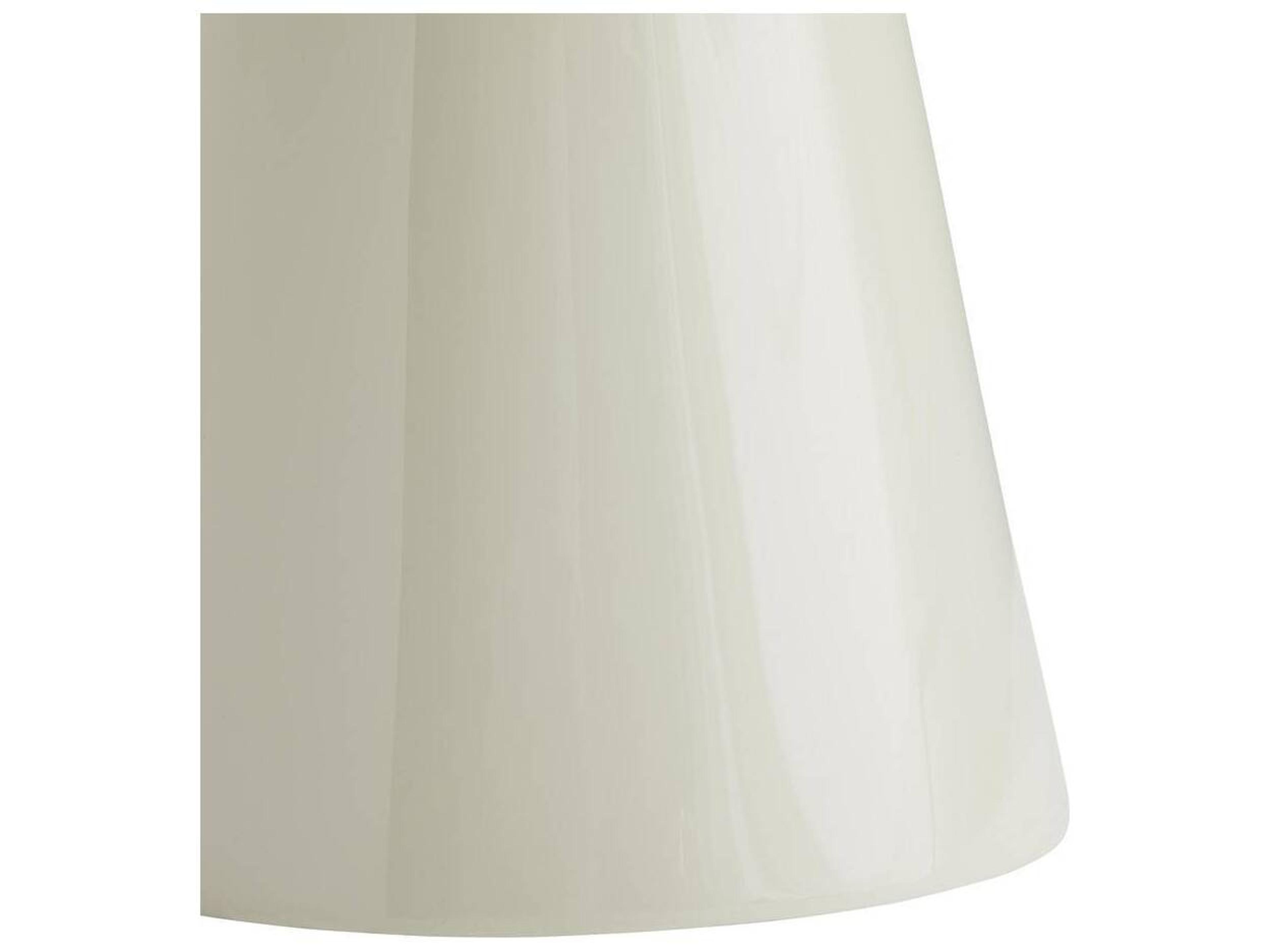 Arteriors Home Round Fiberglass Ivory Vlad End Table