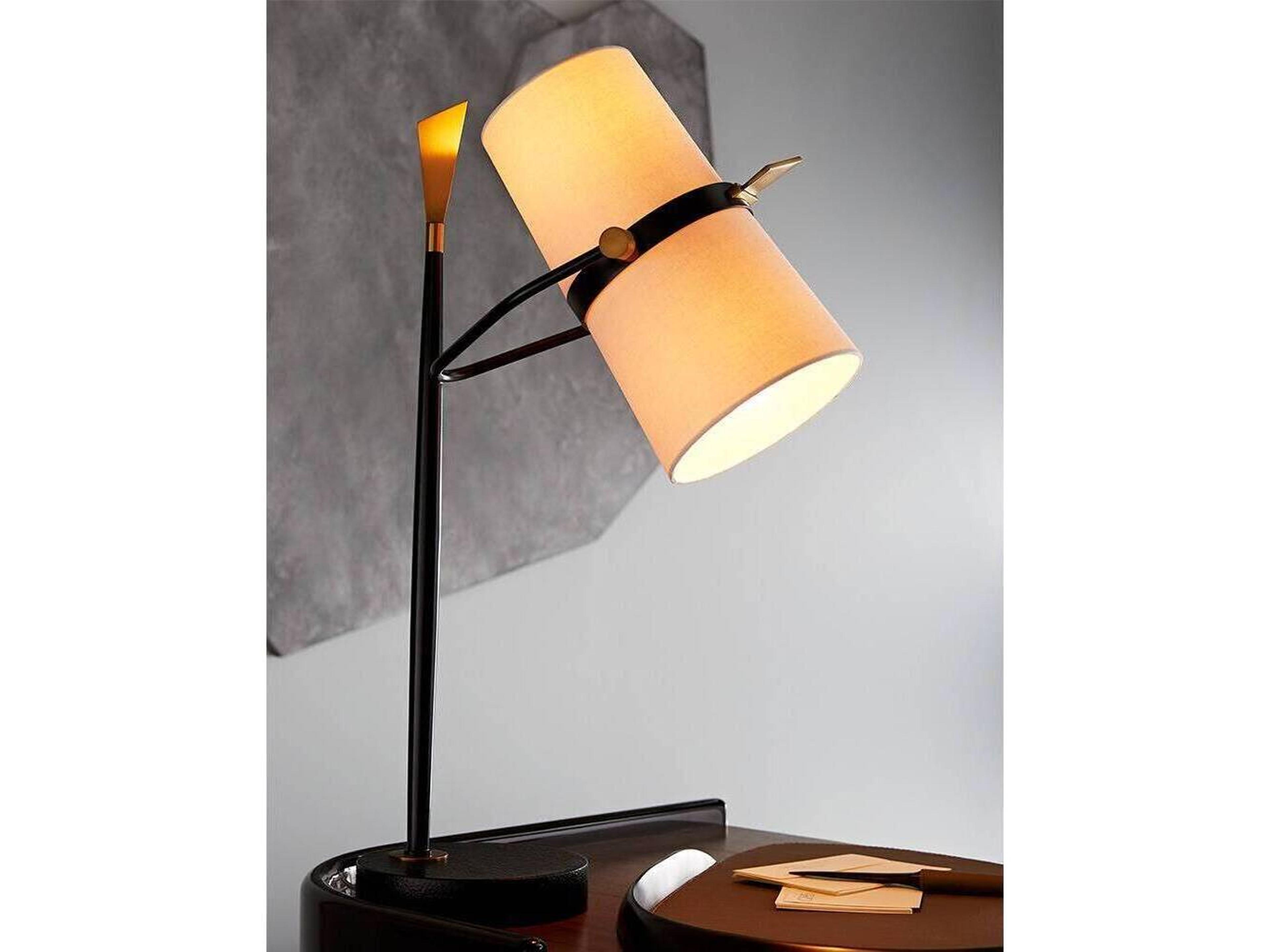 Arteriors Home Chateau Gray Charcoal Black Writing Desk Parnell