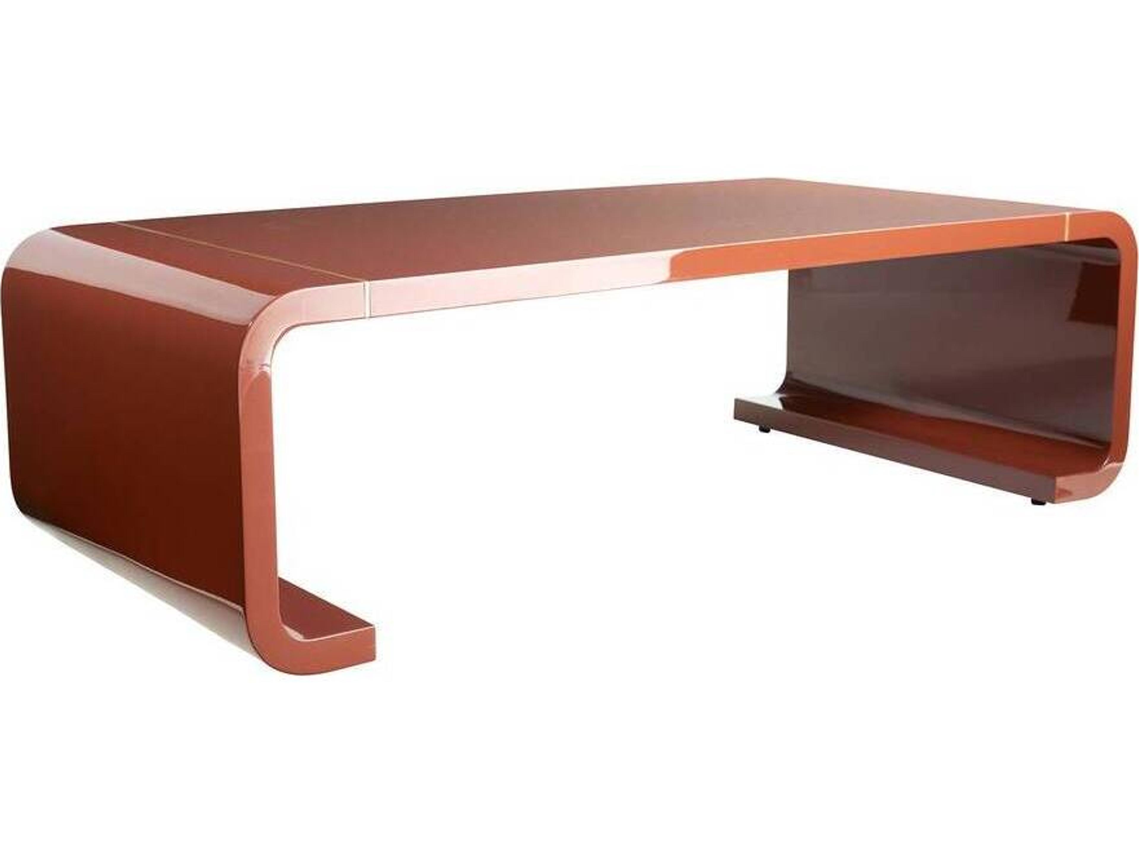 Turnley Coffee Table Lacquered Paprika