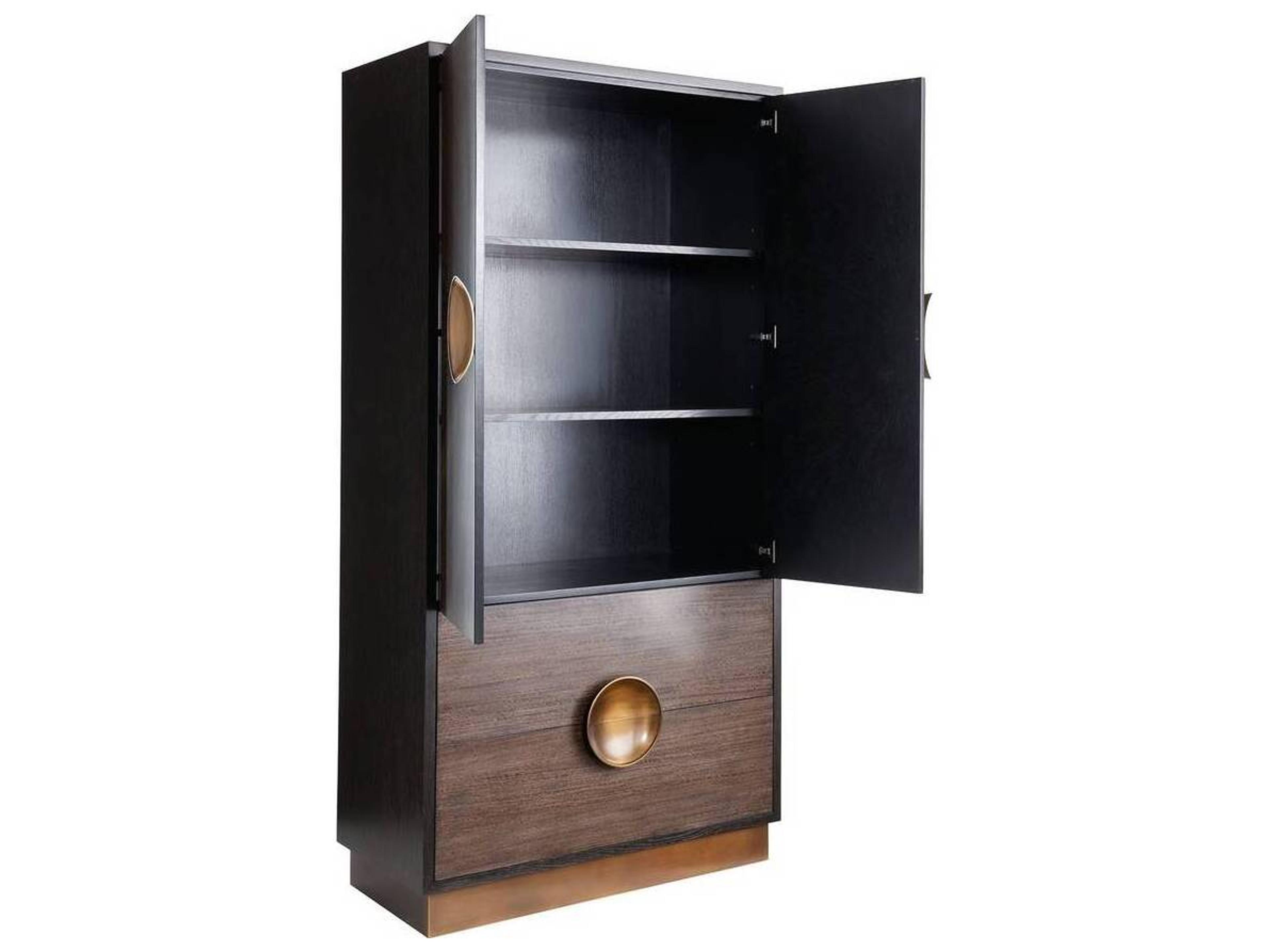 Arteriors Home John Sable Brown Oak Wood Accent Chest