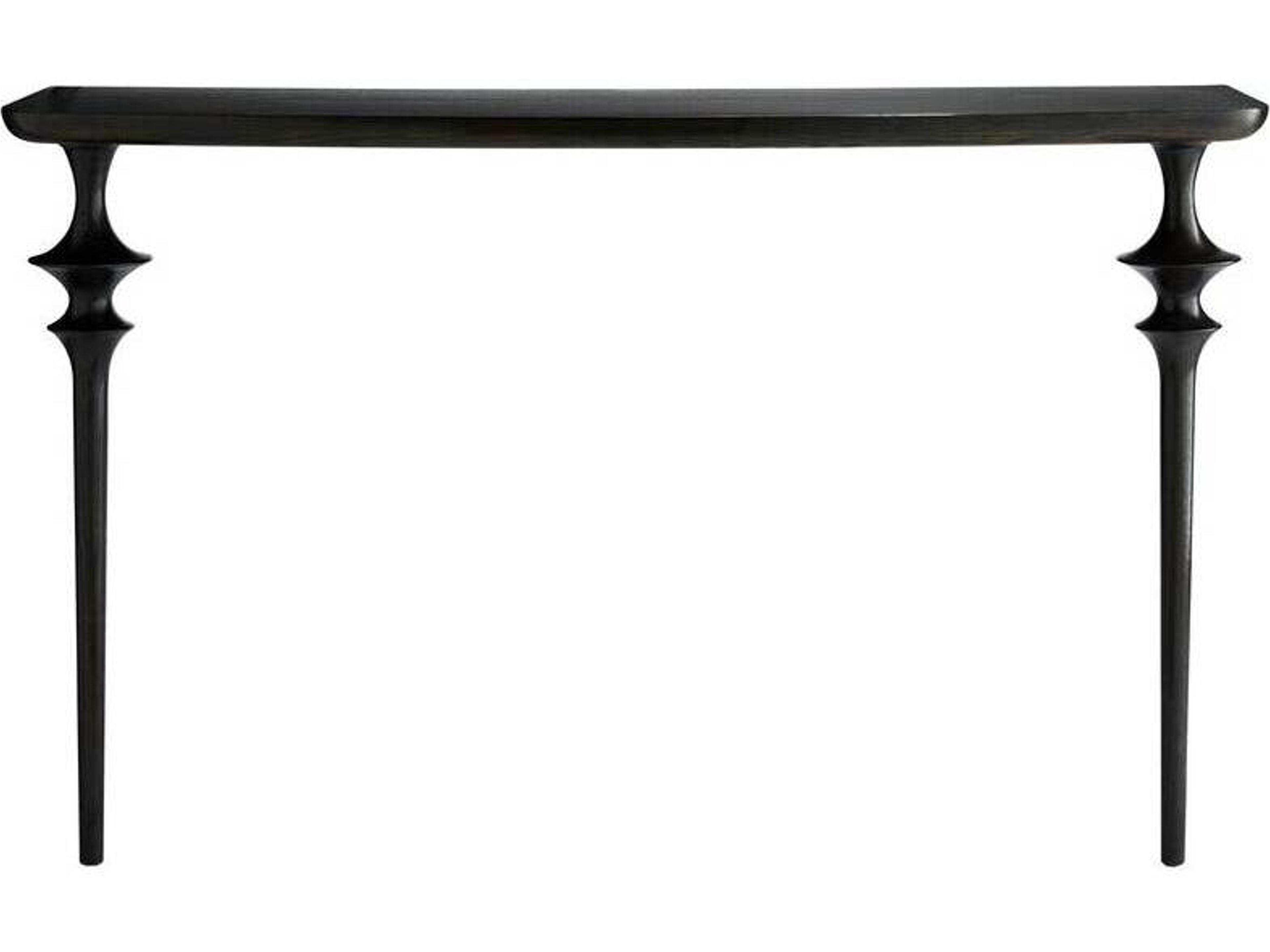 Arteriors Home Rectangular Wood Sable Villegas Console Table