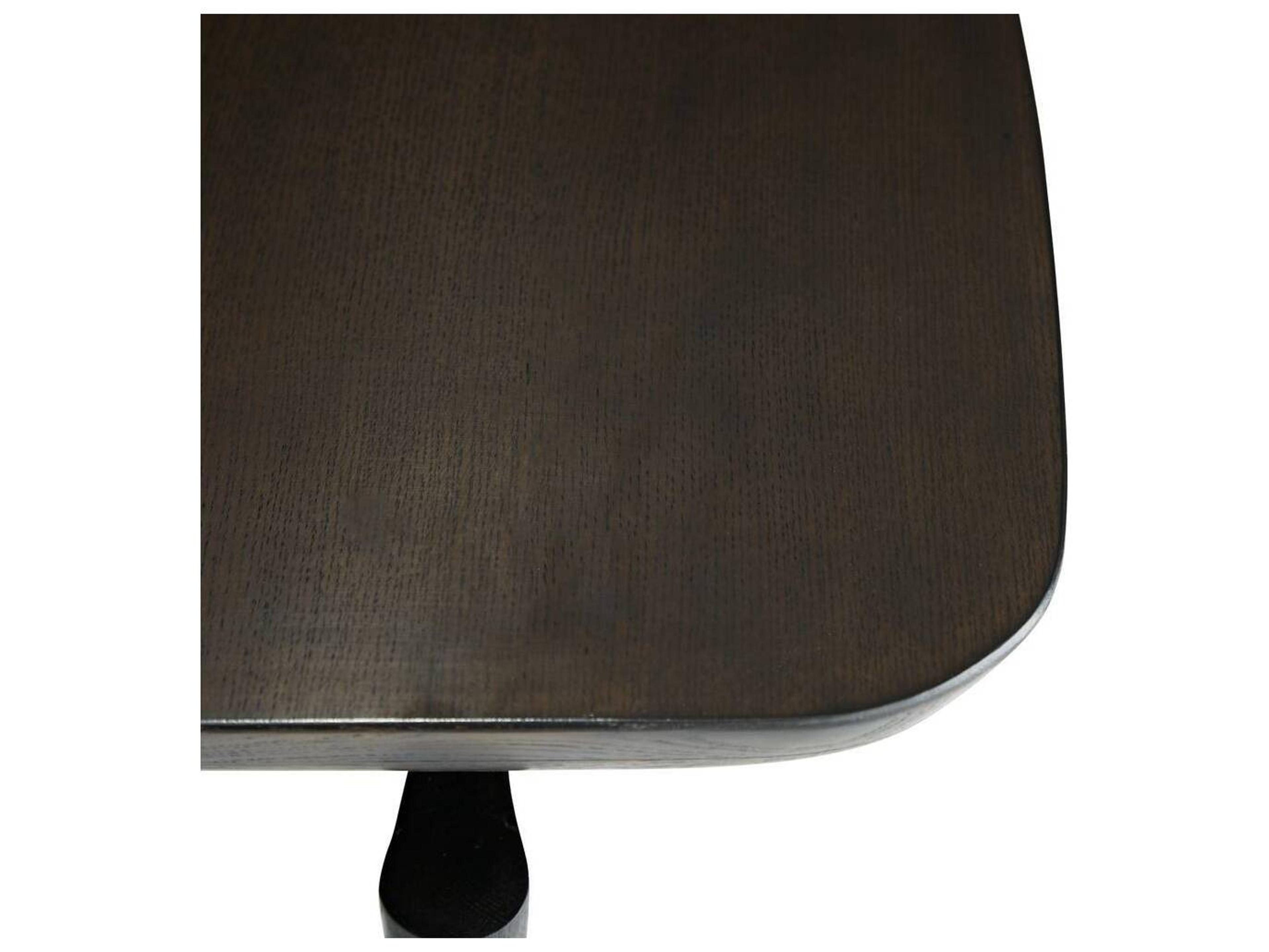 Arteriors Home Rectangular Wood Umber Antique Brass Wagner Coffee Table