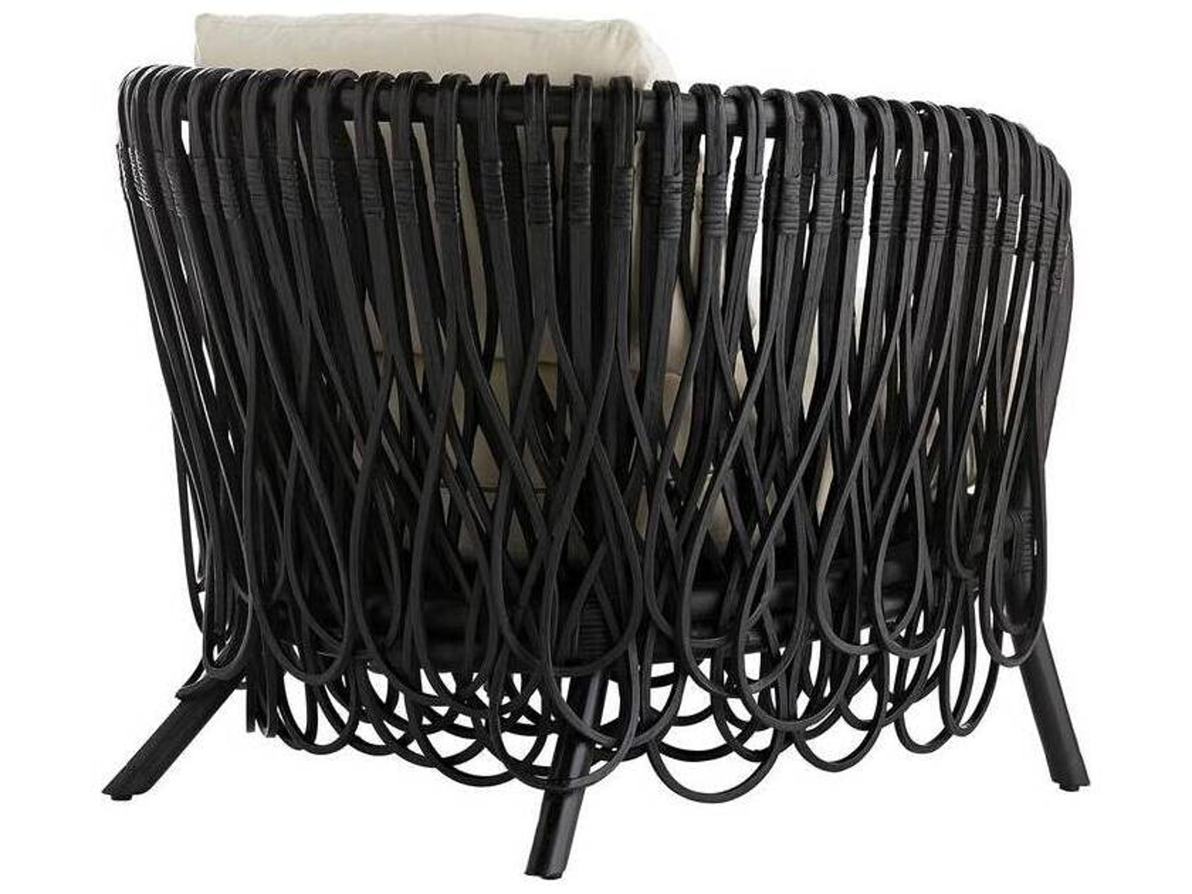 Arteriors Home Strata Black Accent Chair