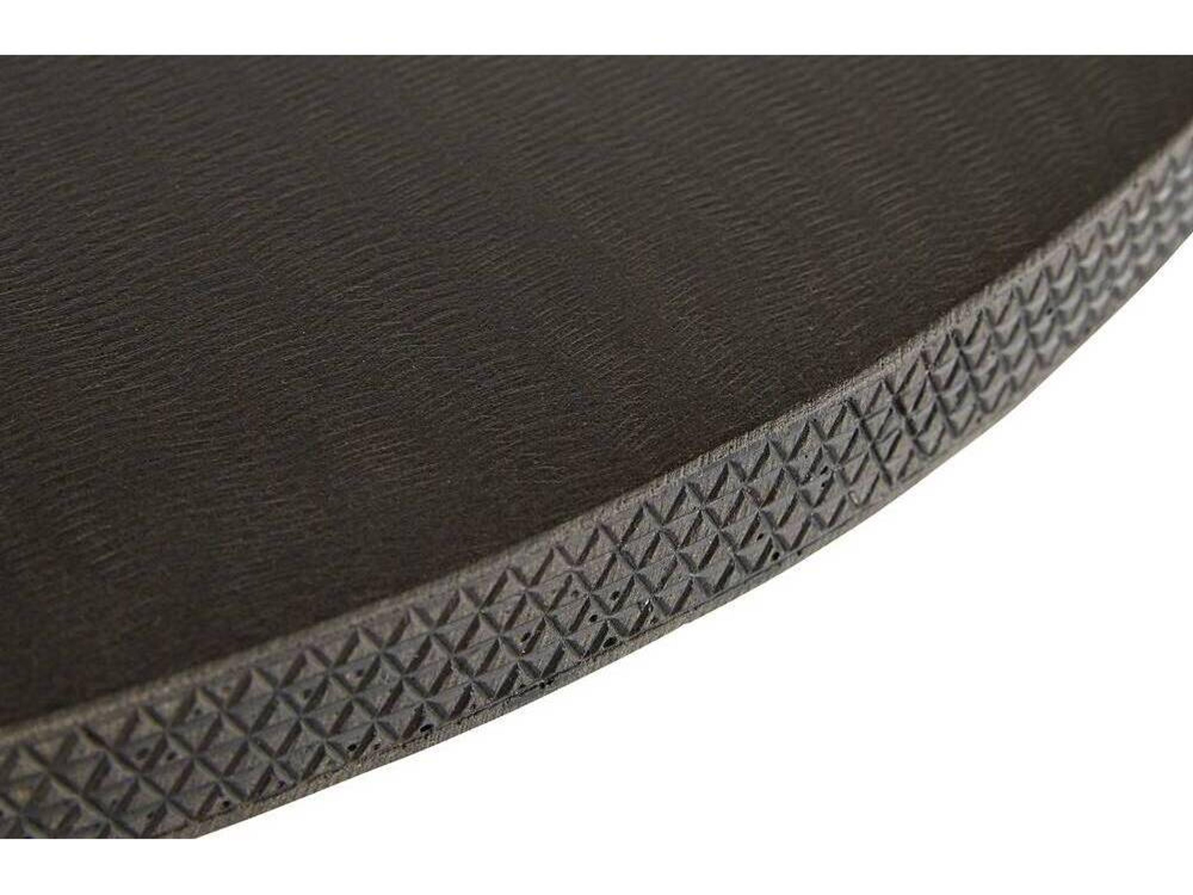 Arteriors Home Seren  Round Stone Dark Ash Gray Dining Table