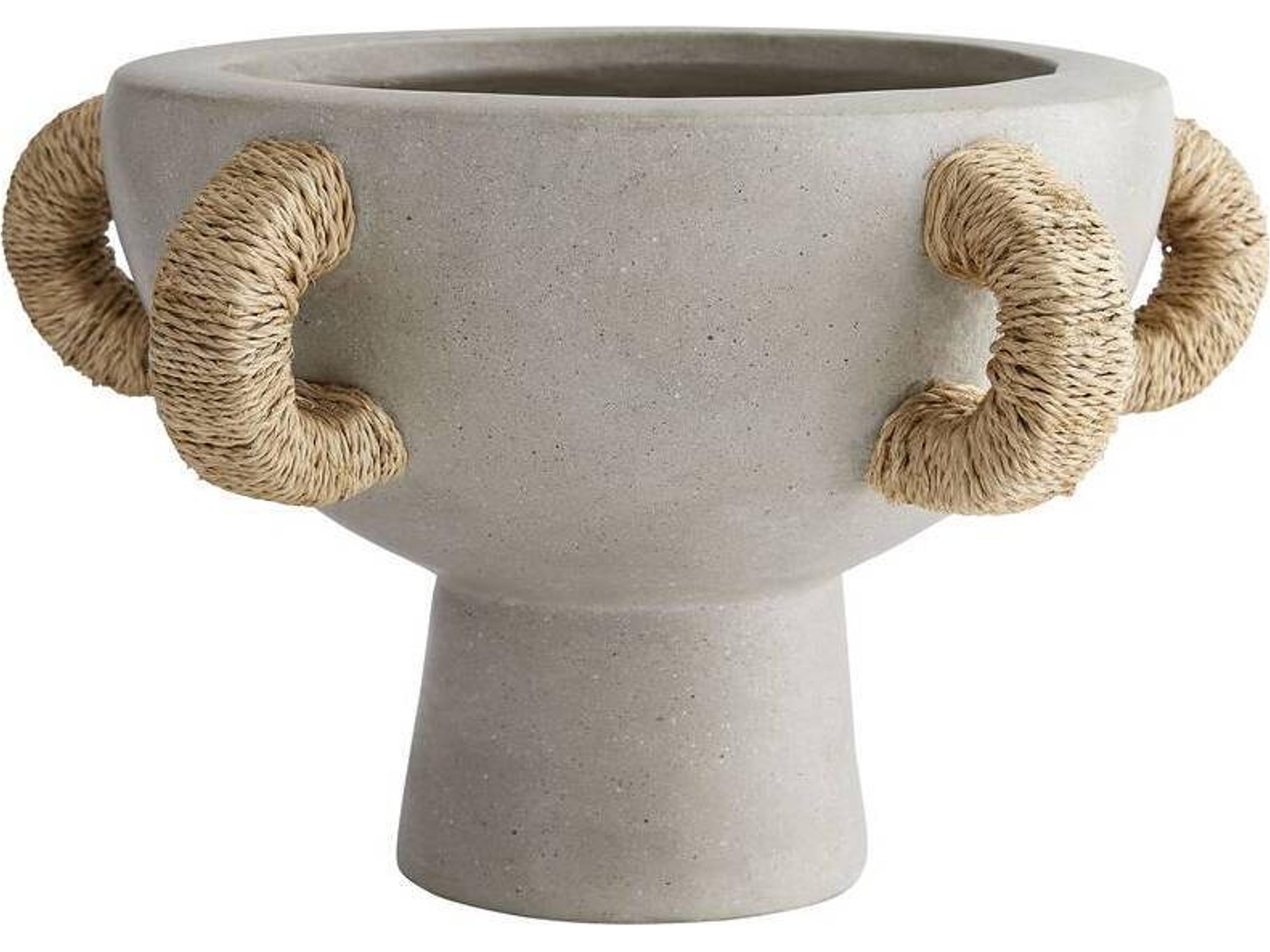 Centerpiece Clyde Fossil Gray Terracotta