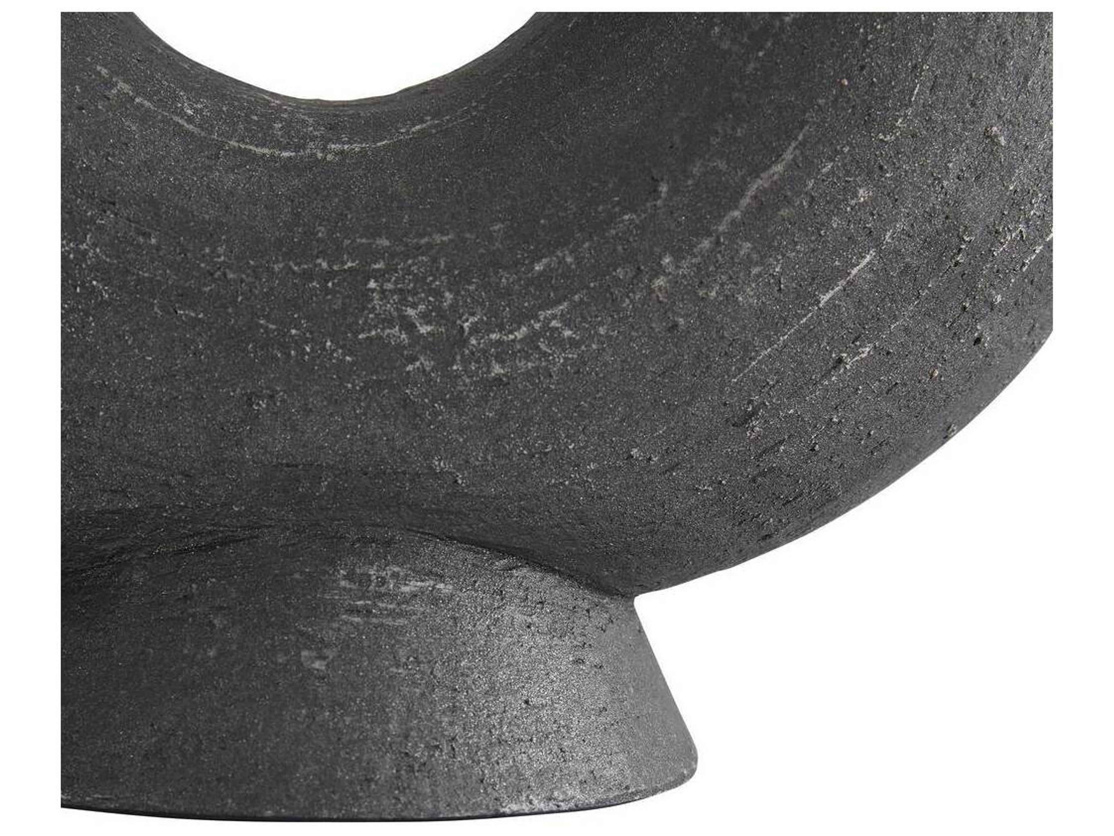 Arteriors Home Damien Matte Charcoal Sculpture