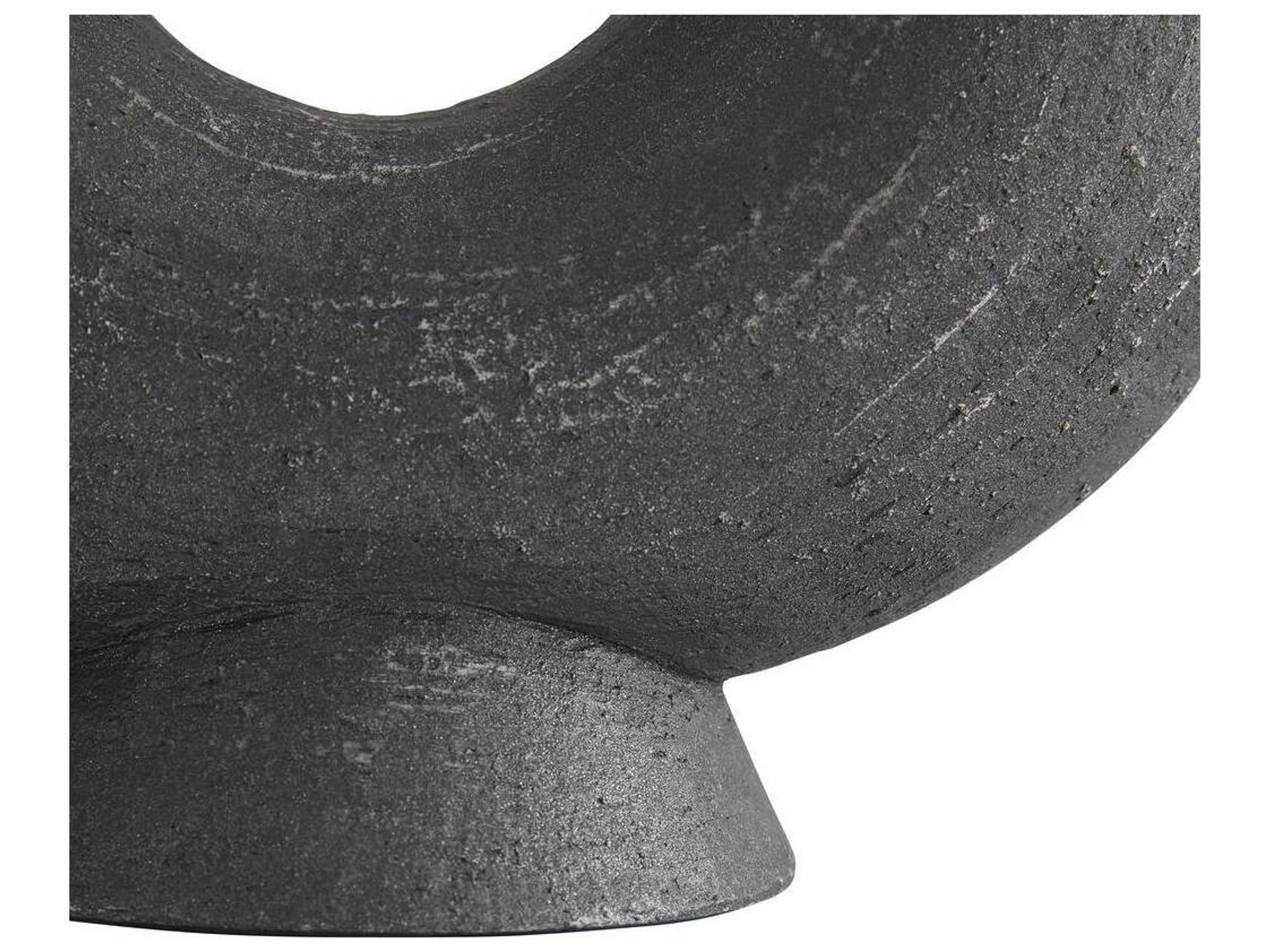 Arteriors Home Damien Matte Charcoal Sculpture