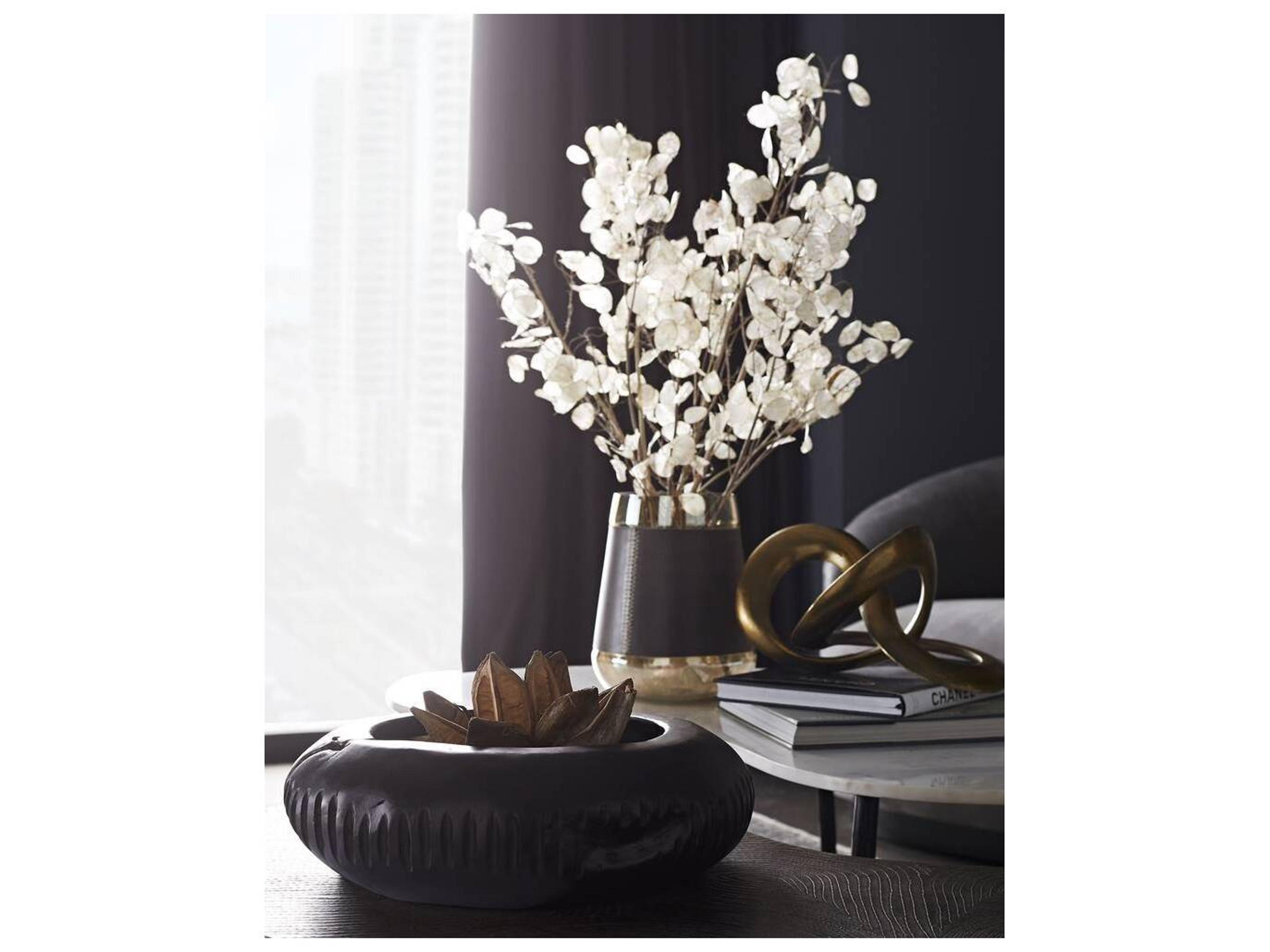 Arteriors Home Ebony Decorative Plate