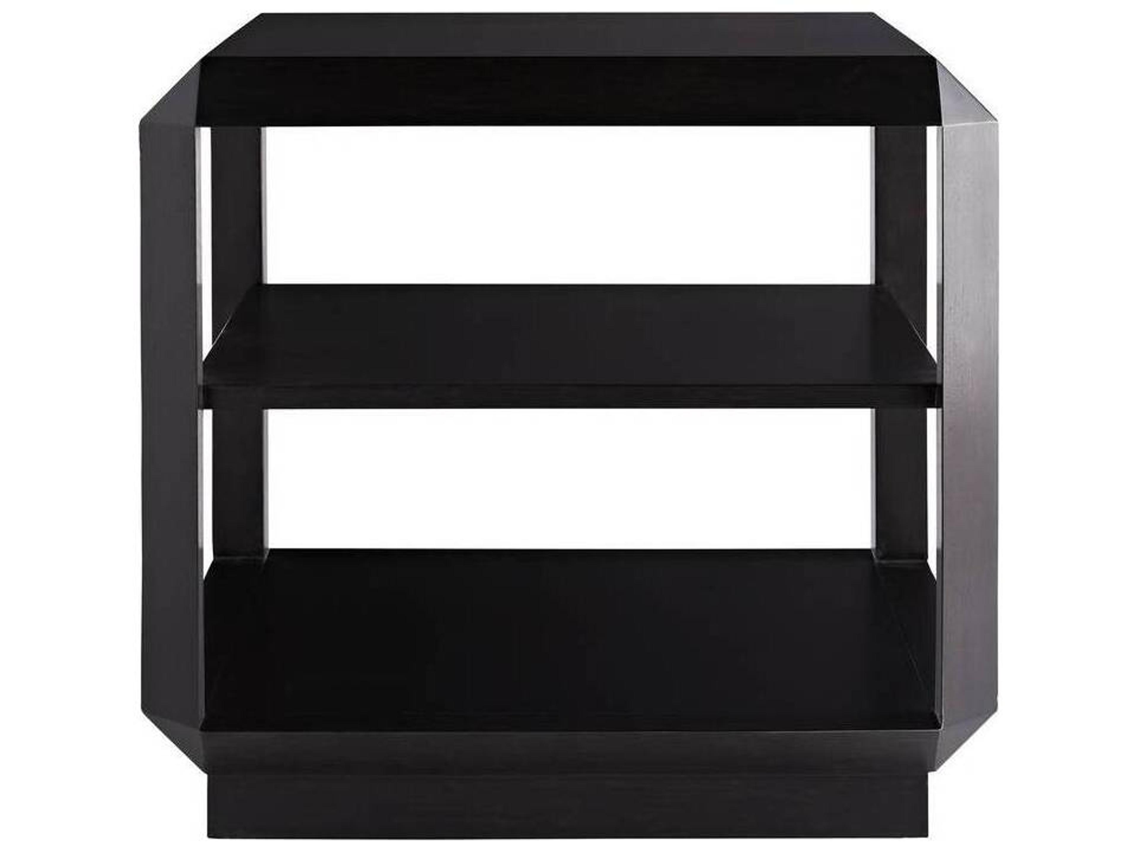 Arteriors Home Rectangular Wood Ebony Dani End Table