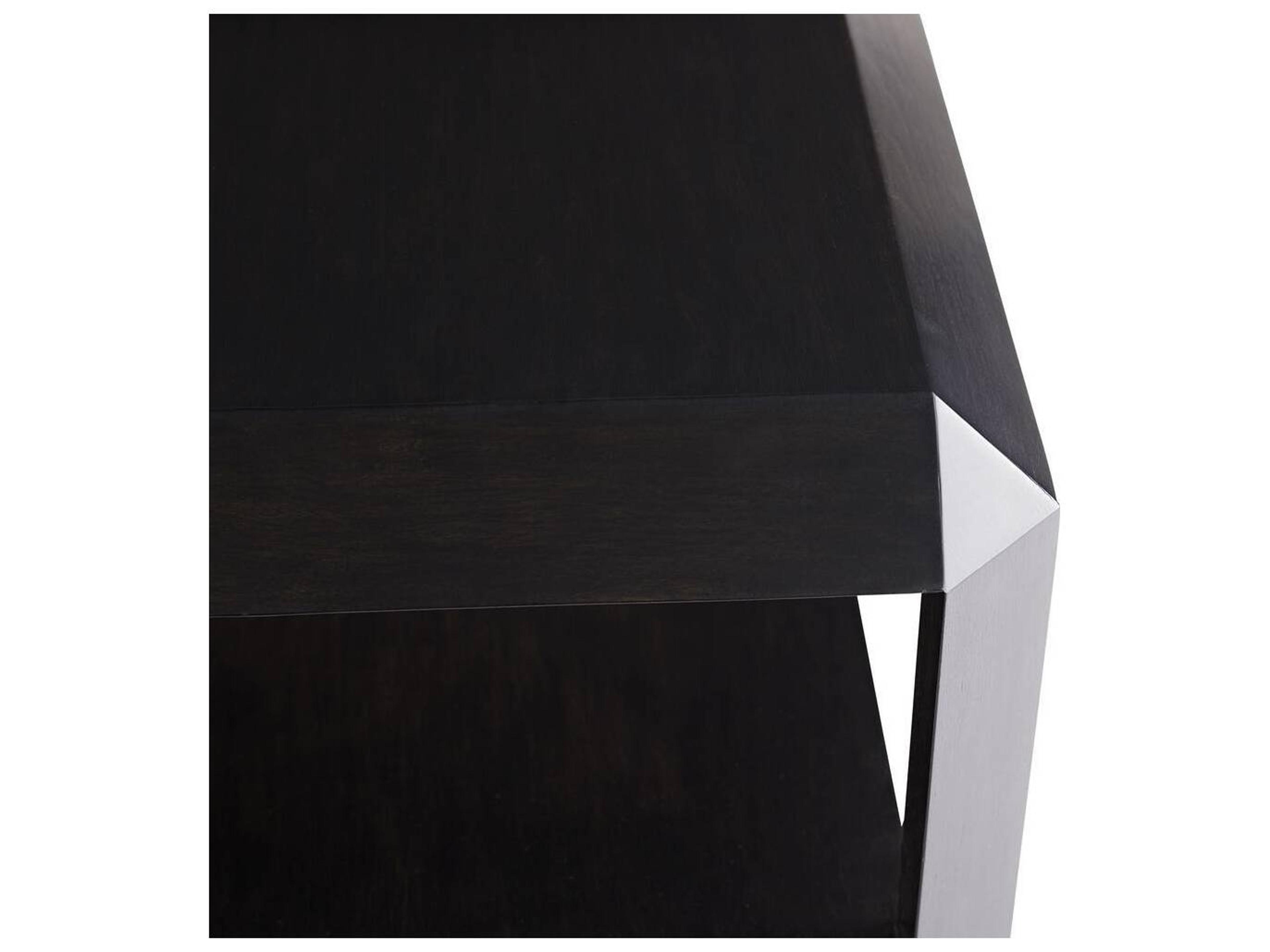 Arteriors Home Rectangular Wood Ebony Dani End Table