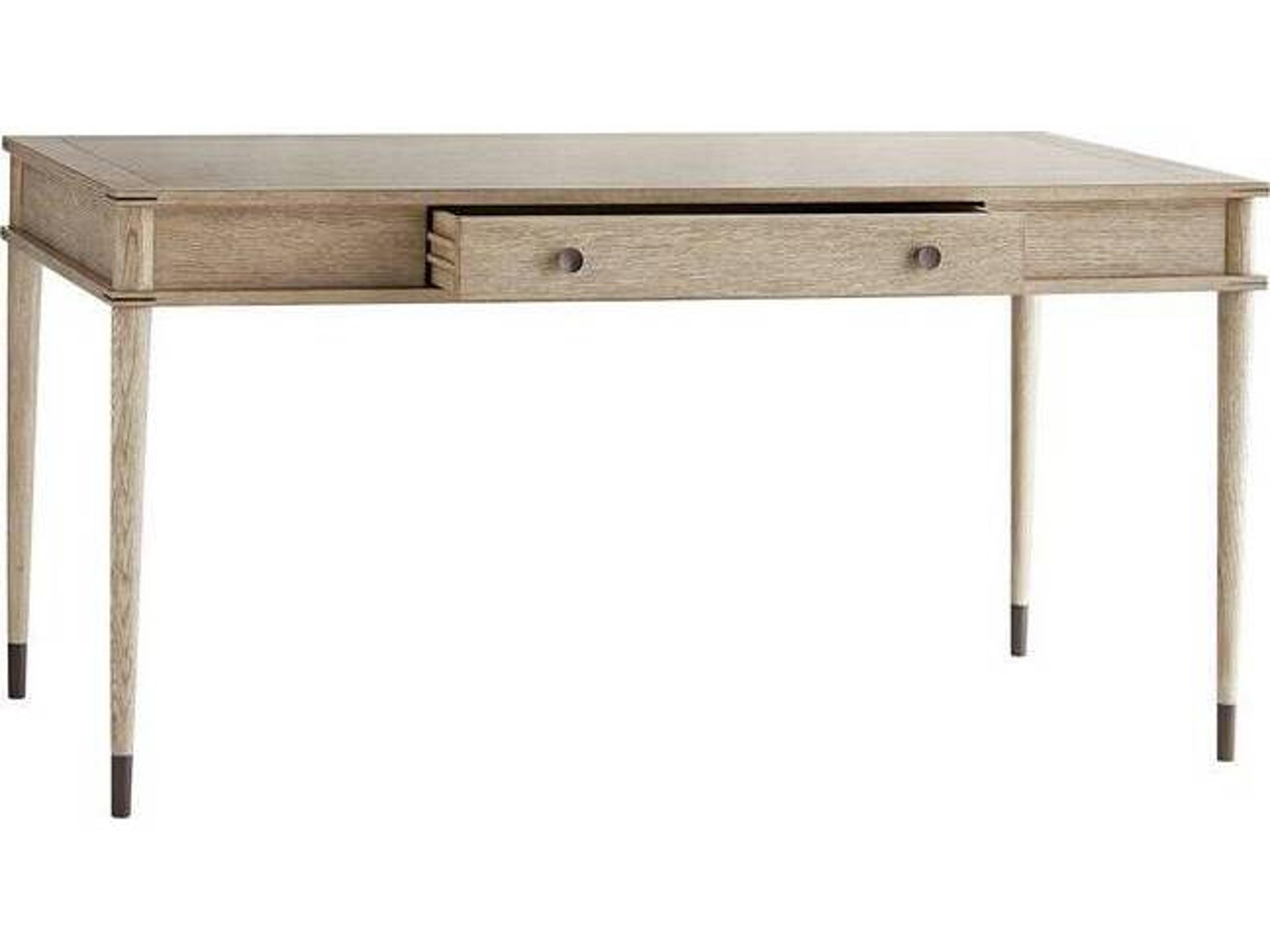 Arteriors Home Jobe Smoke Beige Oak Wood Writing Desk