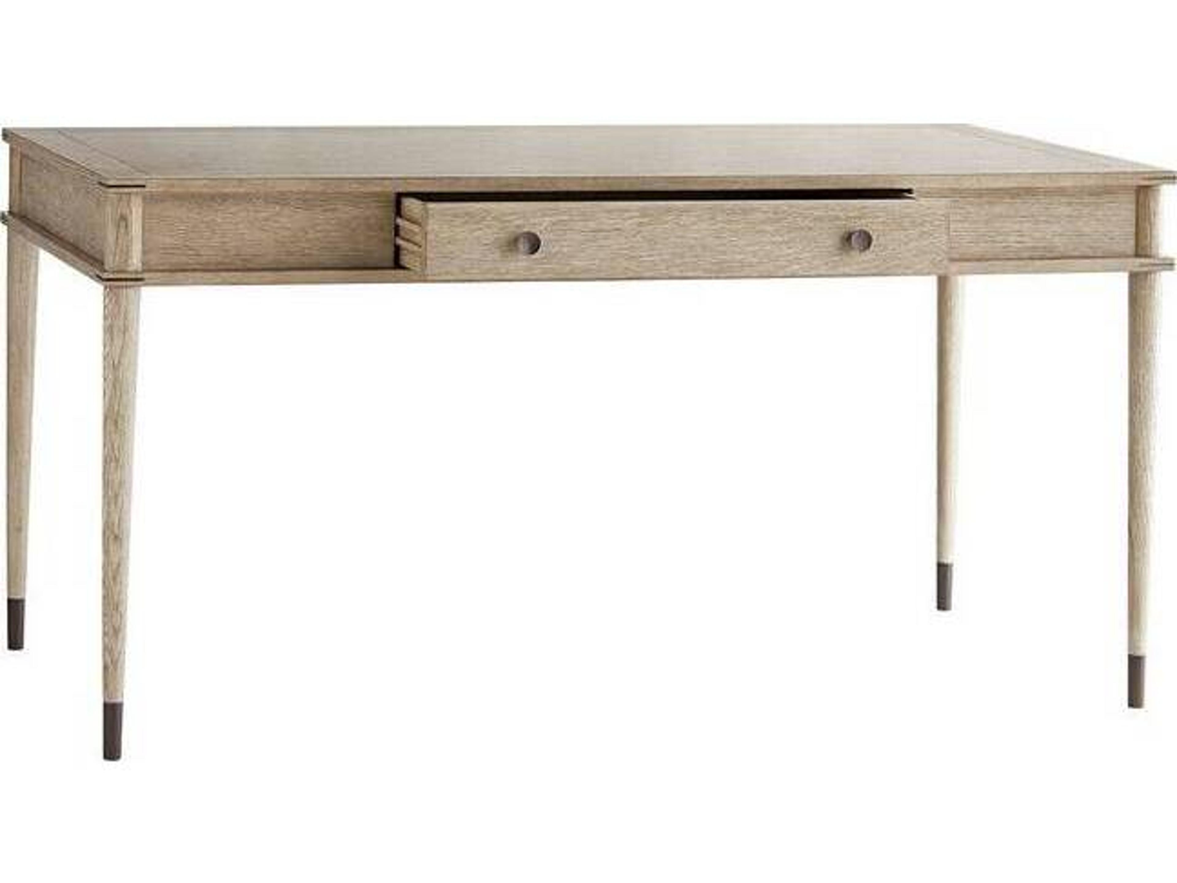 Arteriors Home Jobe Smoke Beige Oak Wood Writing Desk