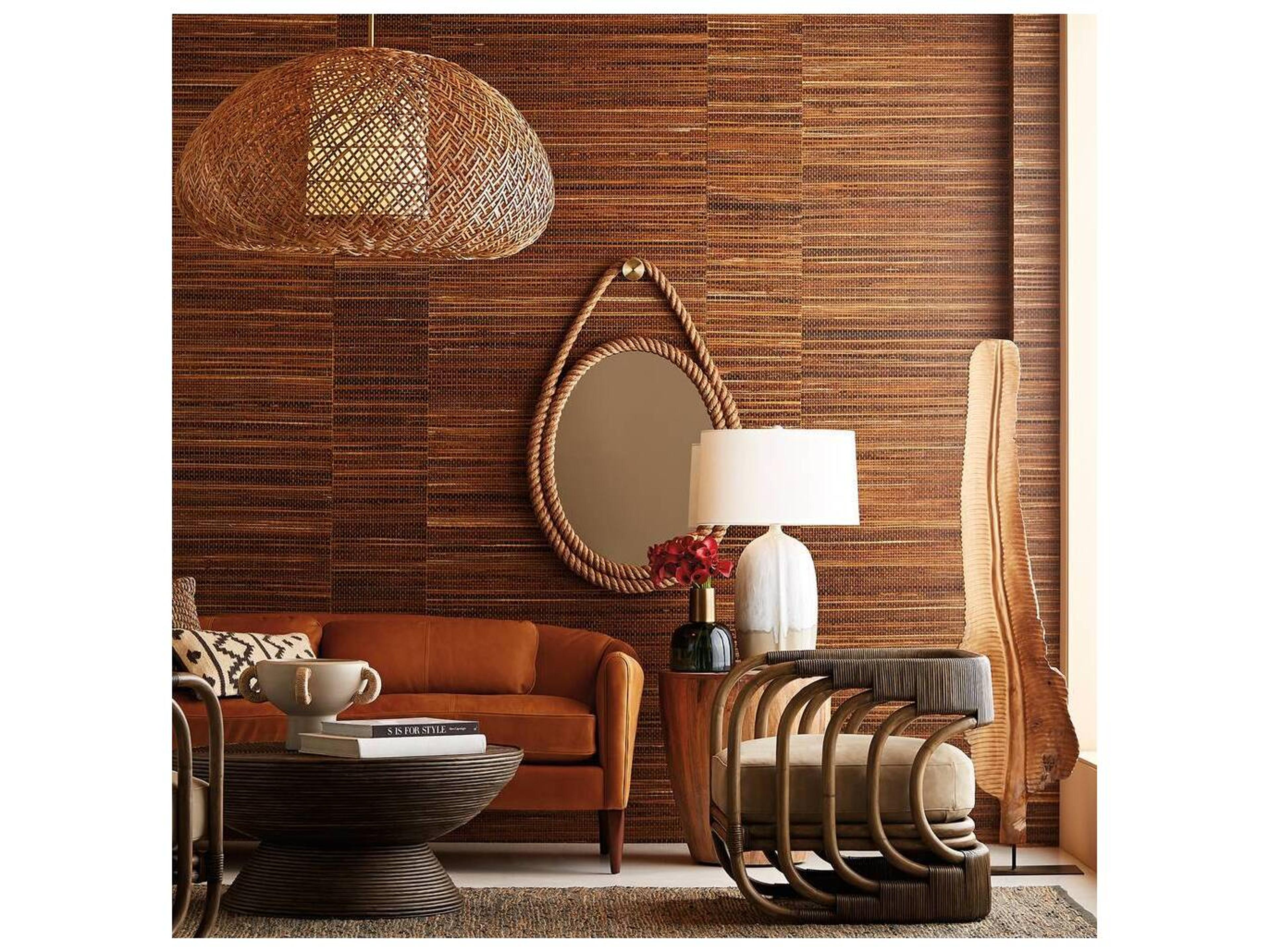 Arteriors Home Iberis Natural Oval Wall Mirror