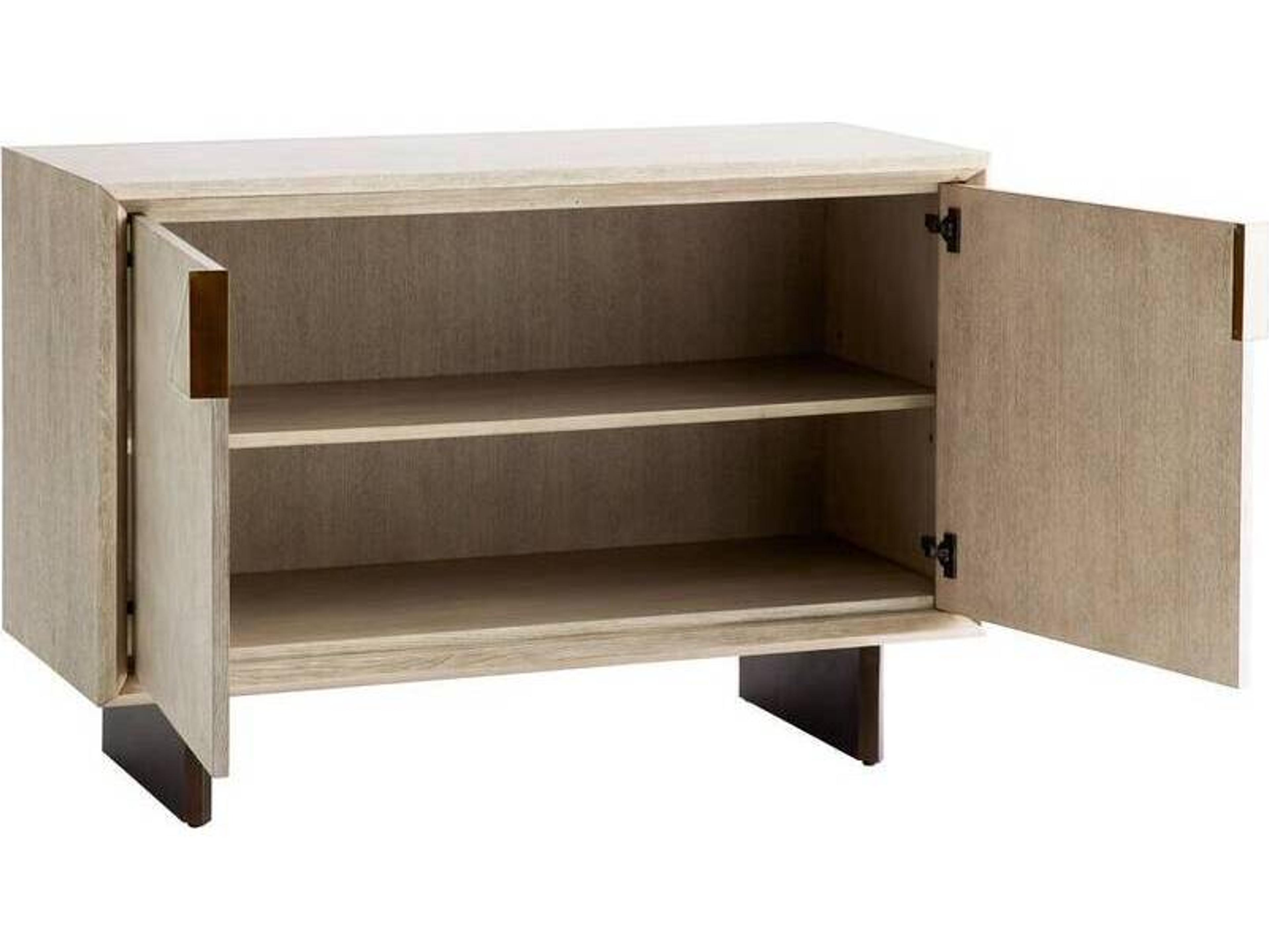 Arteriors Home Naomi Smoke Beige Oak Wood Accent Chest