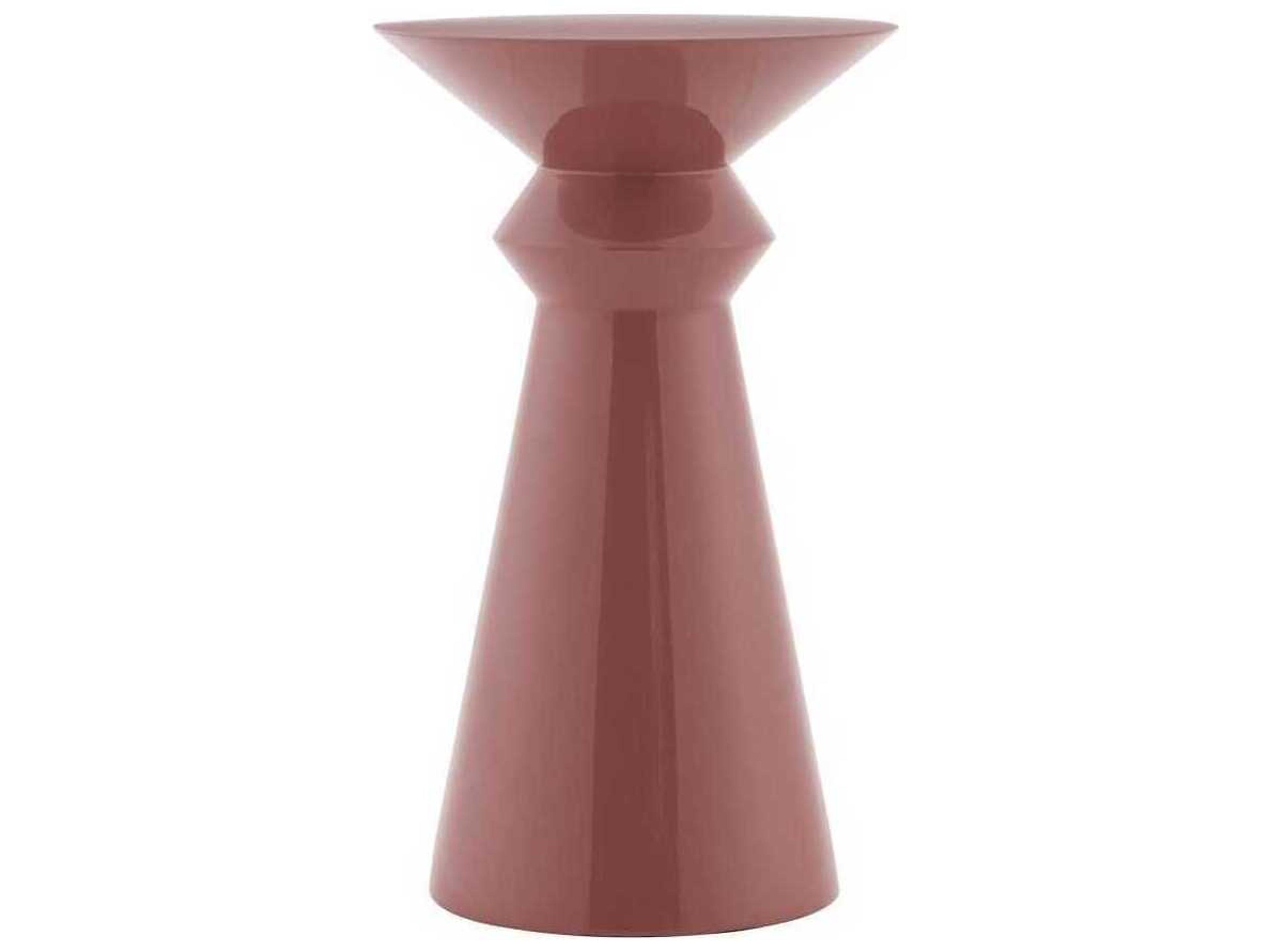 Vlad Accent Table Modern Sculptural Pedestal