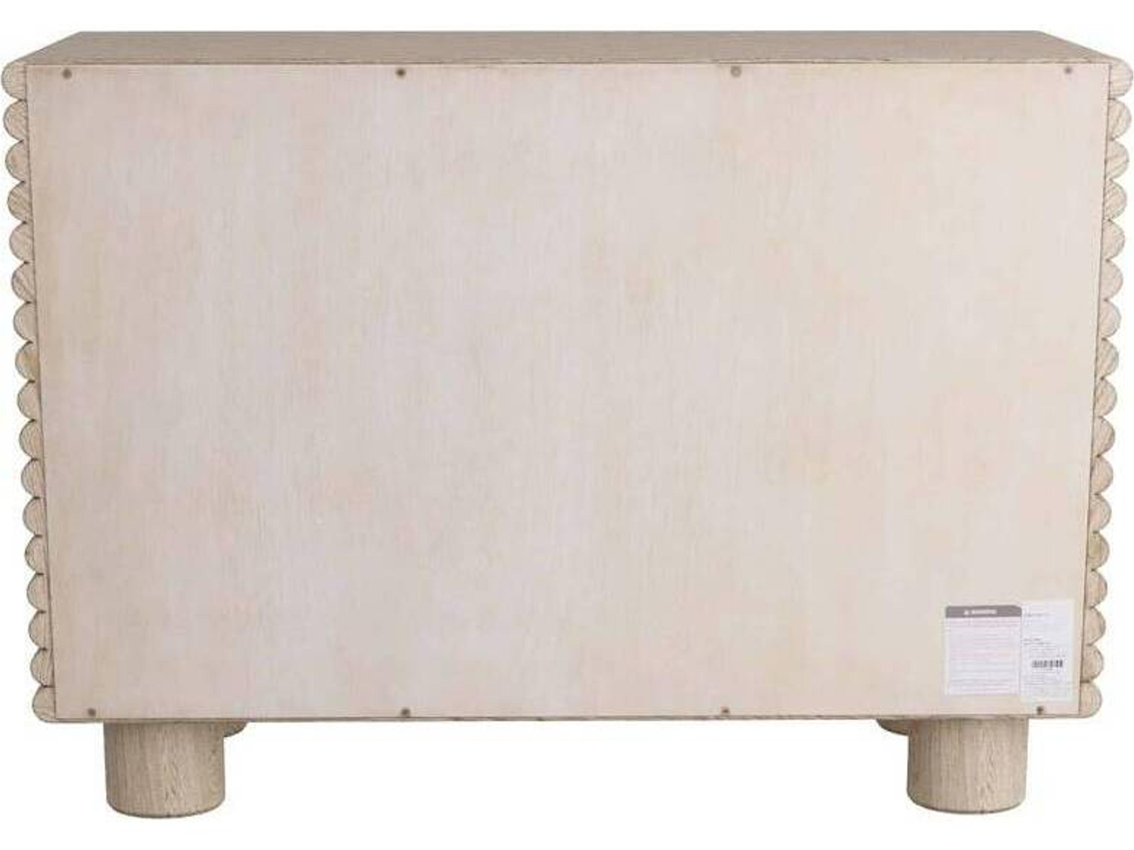 Arteriors Home Seine Smoke Gray Oak Wood Accent Chest