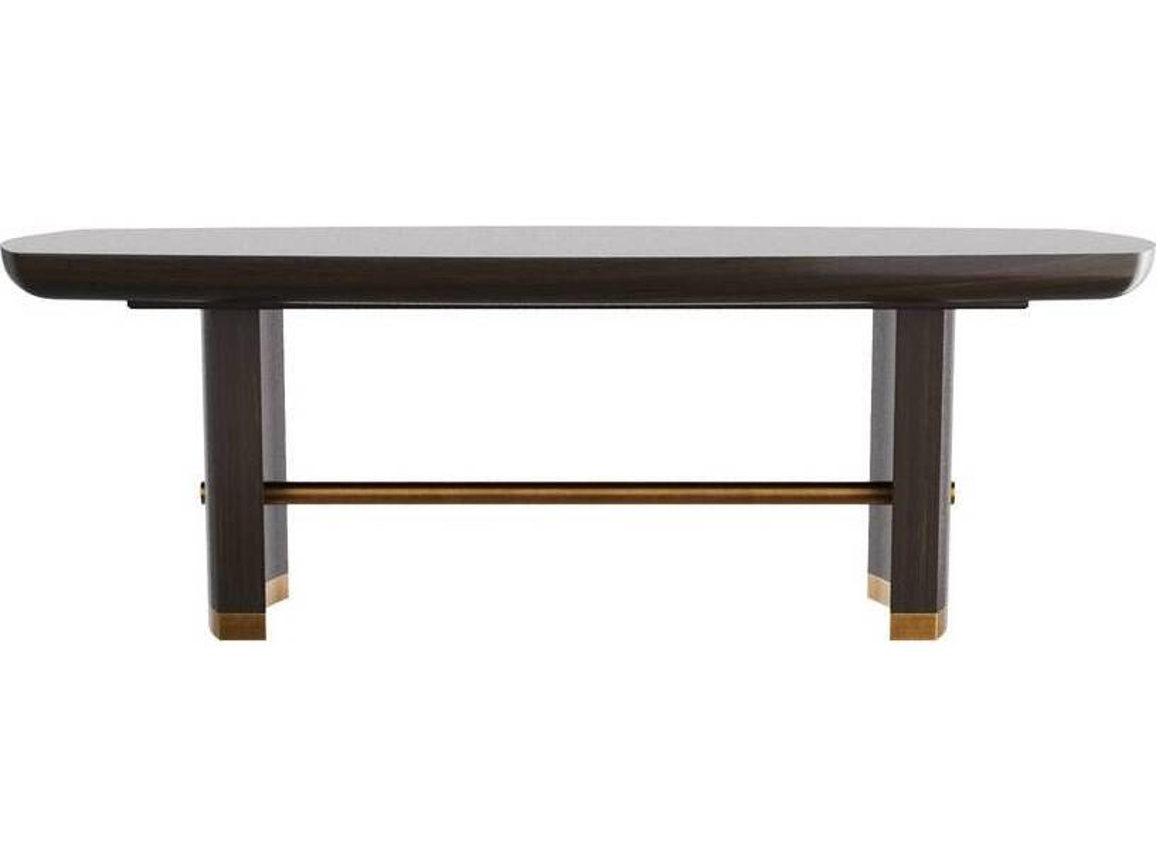 Arteriors Home Pembroke Rectangular Wood Ebony Dining Table