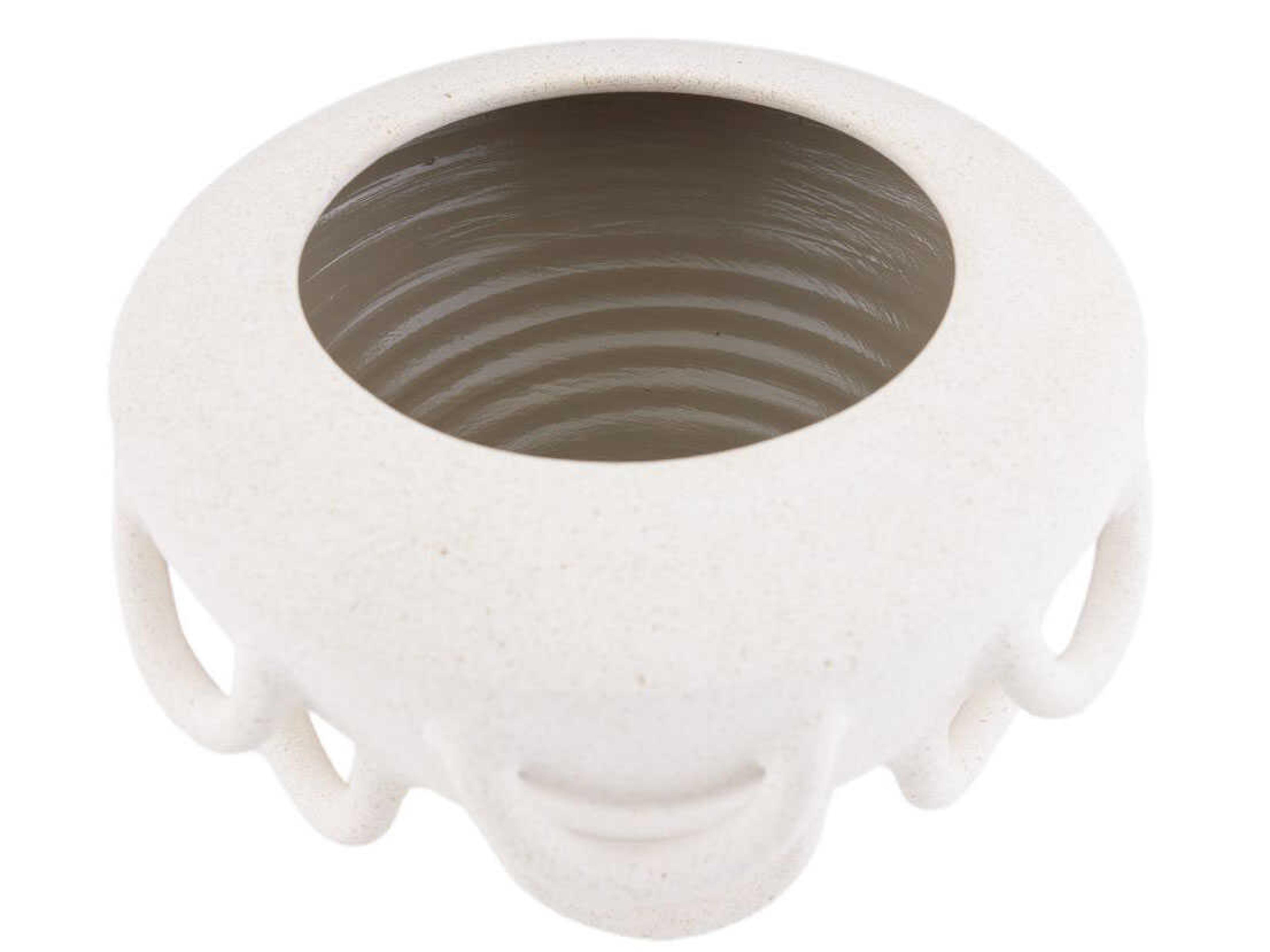 Arteriors Home Paloma Speckled Ivory Vase