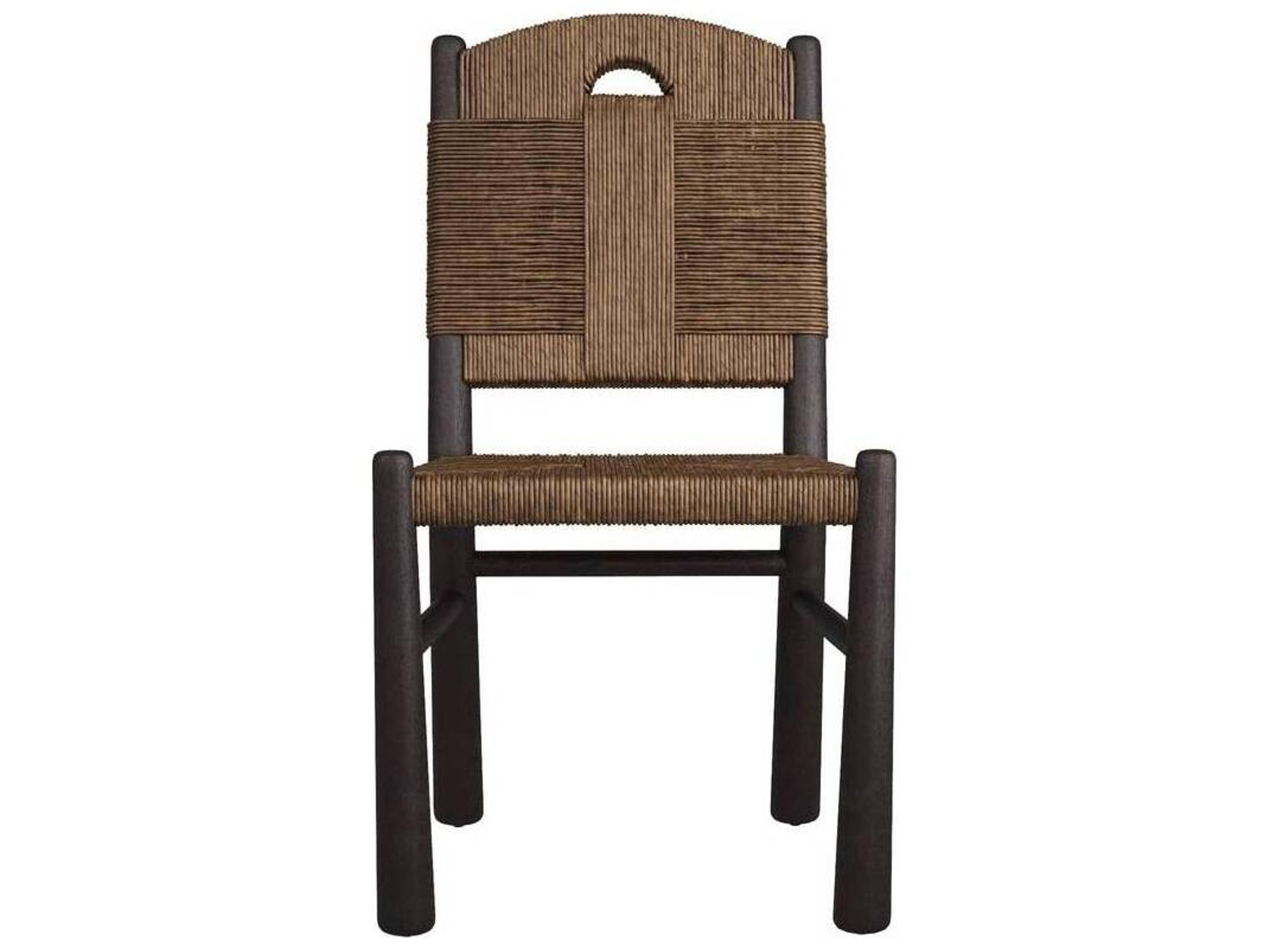 Arteriors Home Solange Mango Wood Brown Armless Dining Chair