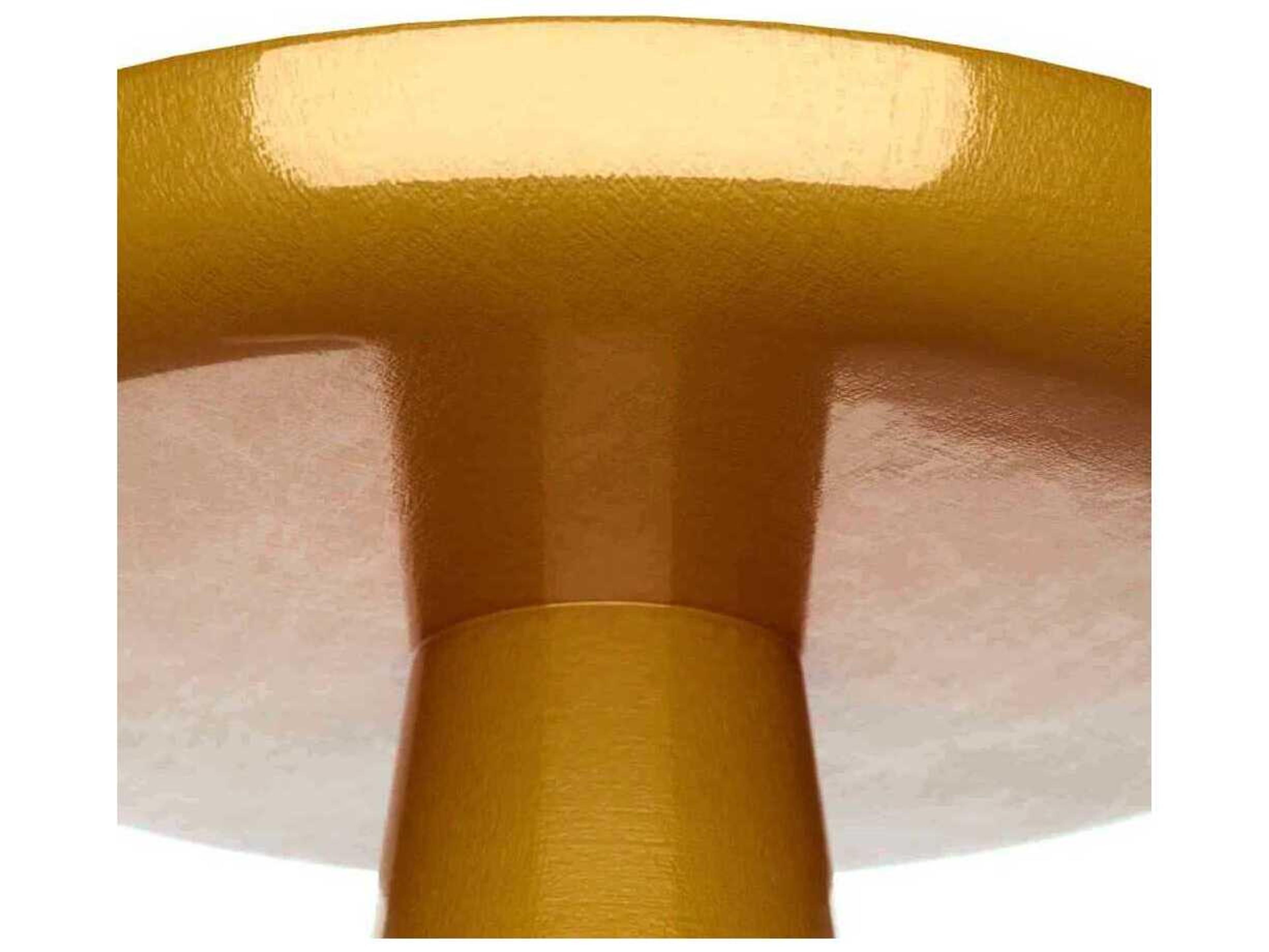 Arteriors Home Turin Round Fiberglass Spice End Table