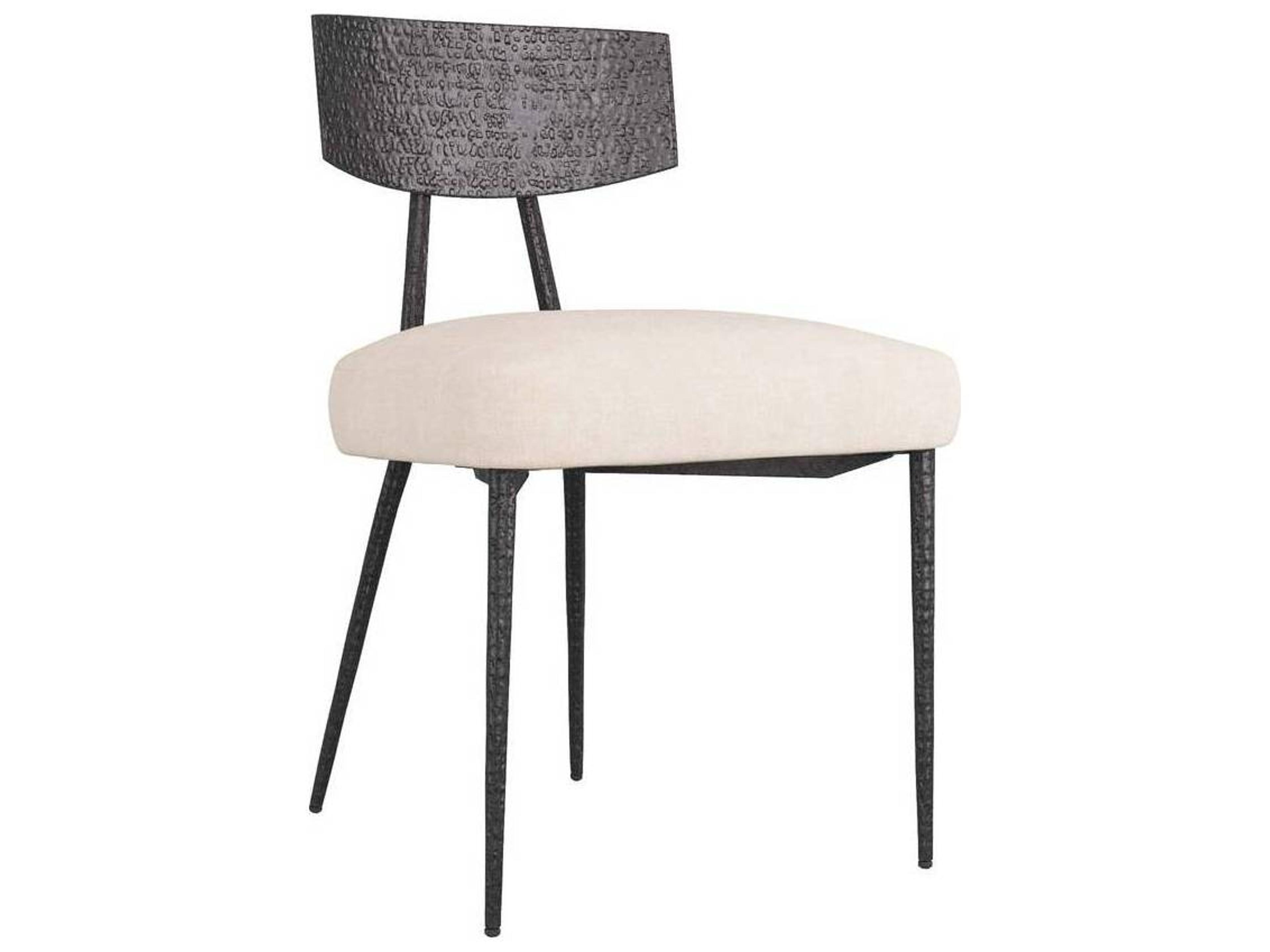 Arteriors Home Reynard White Upholstered Armless Dining Chair