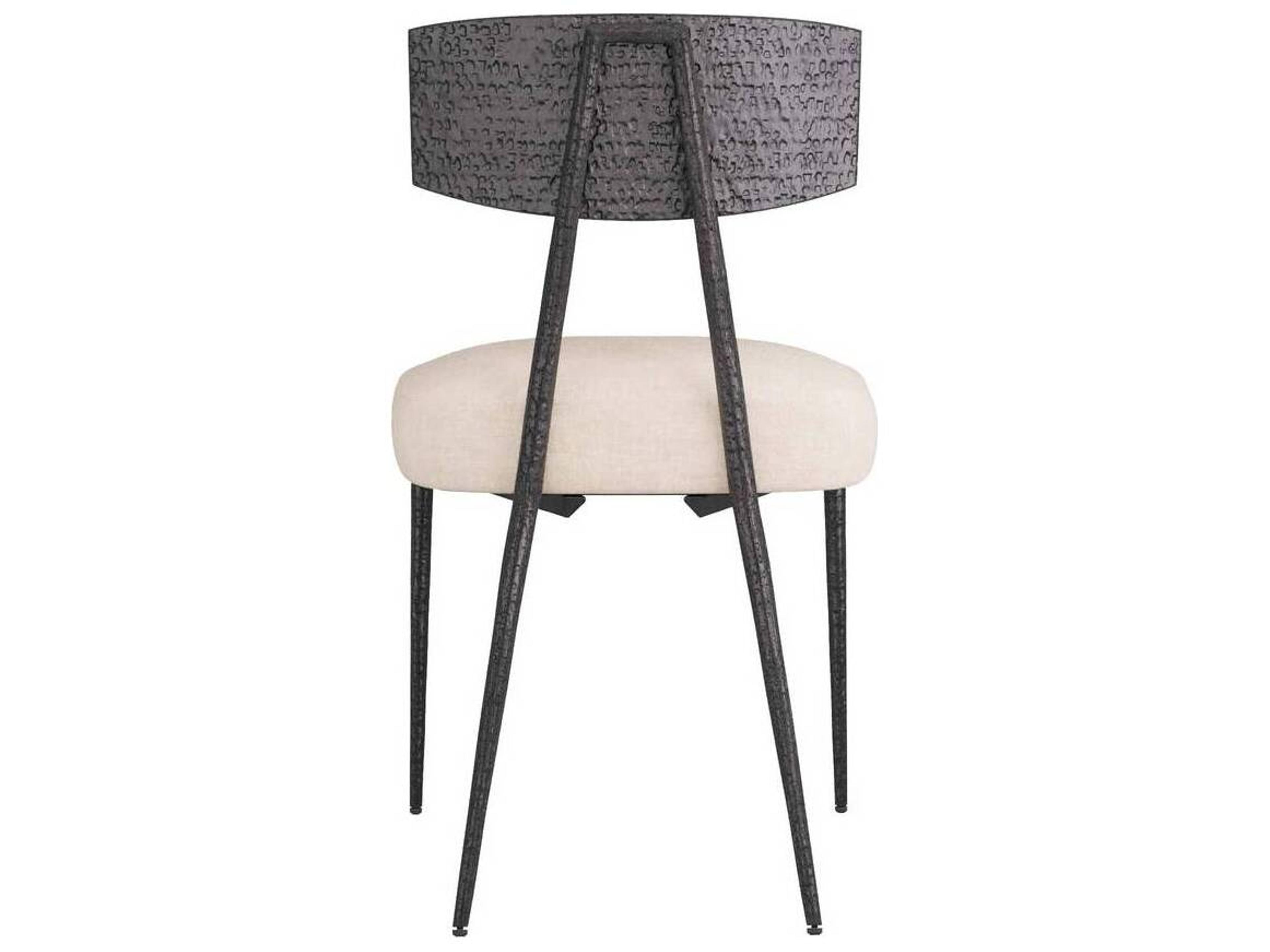 Arteriors Home Reynard White Upholstered Armless Dining Chair