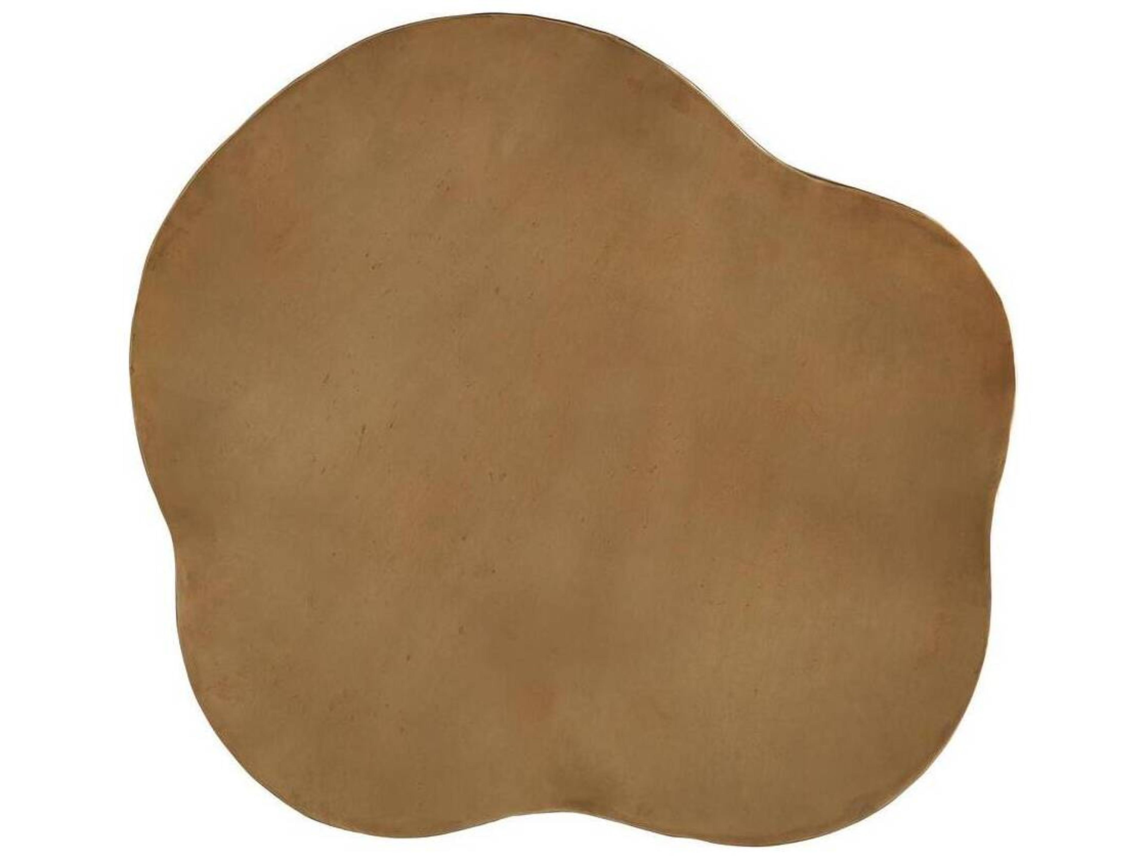 Arteriors Home Lowry Metal Antique Brass End Table