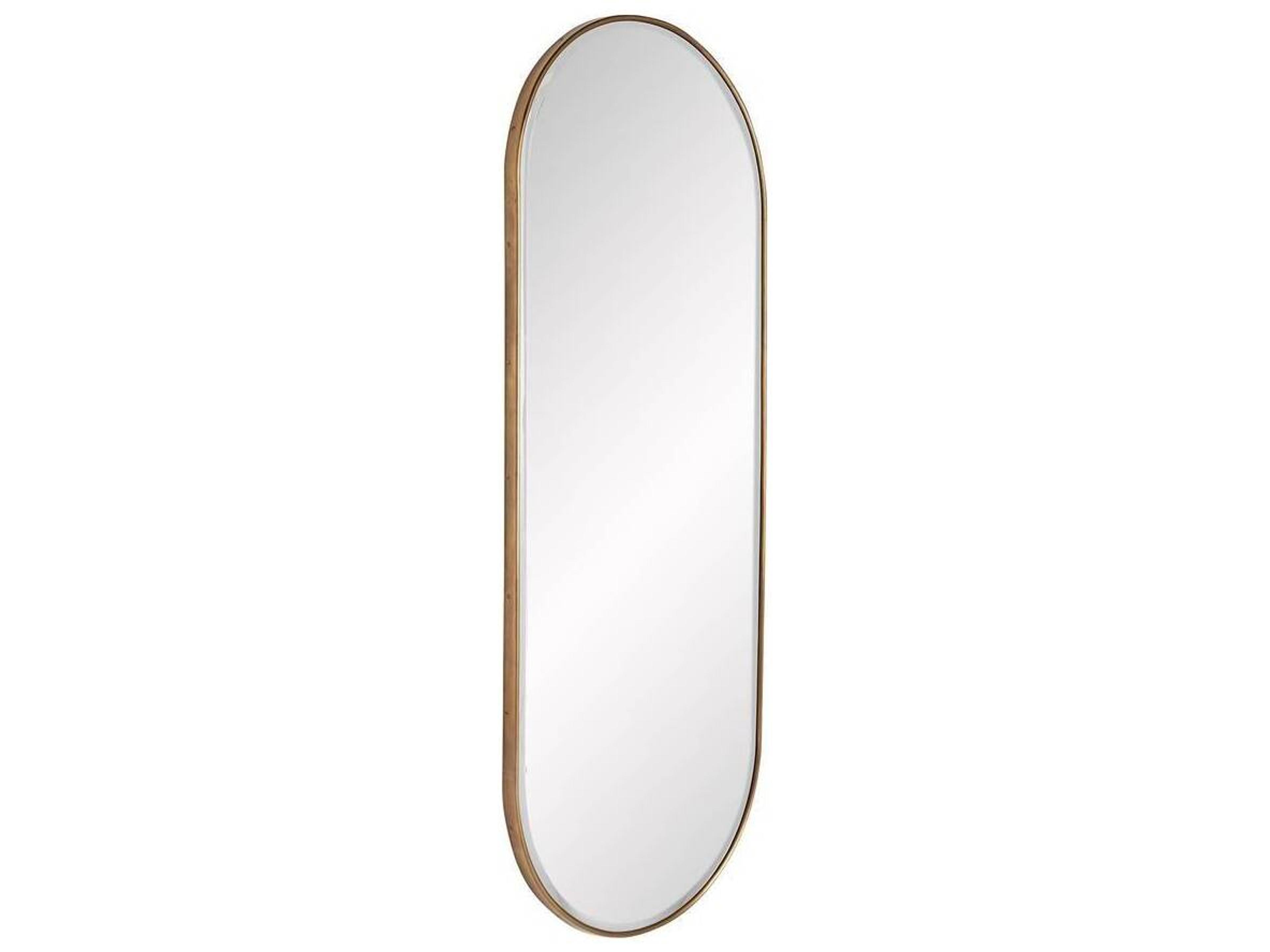 Arteriors Home Vaquero Vintage Brass Oval Wall Mirror