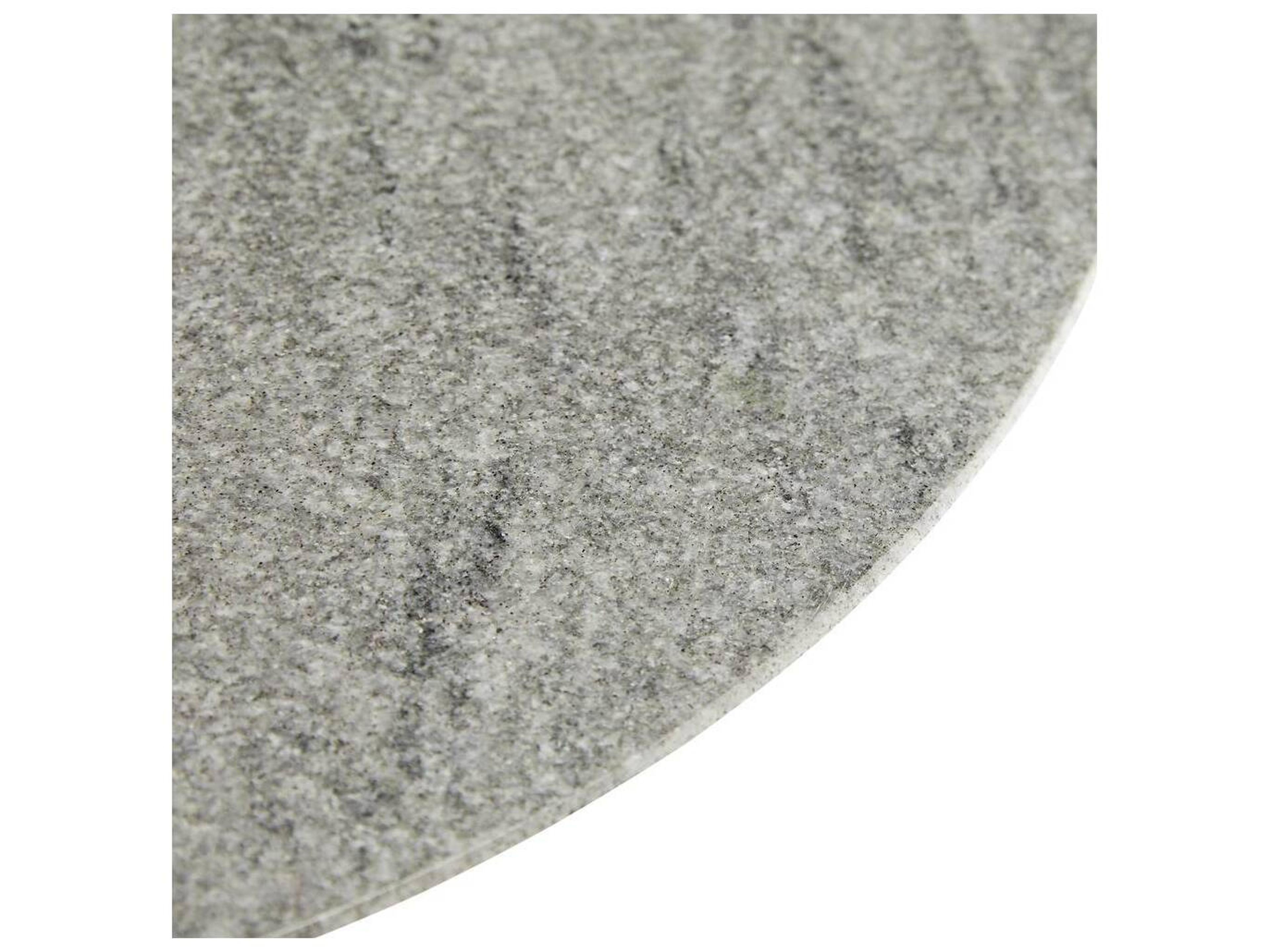 Arteriors Home Theodore Round Marble Ebony End Table