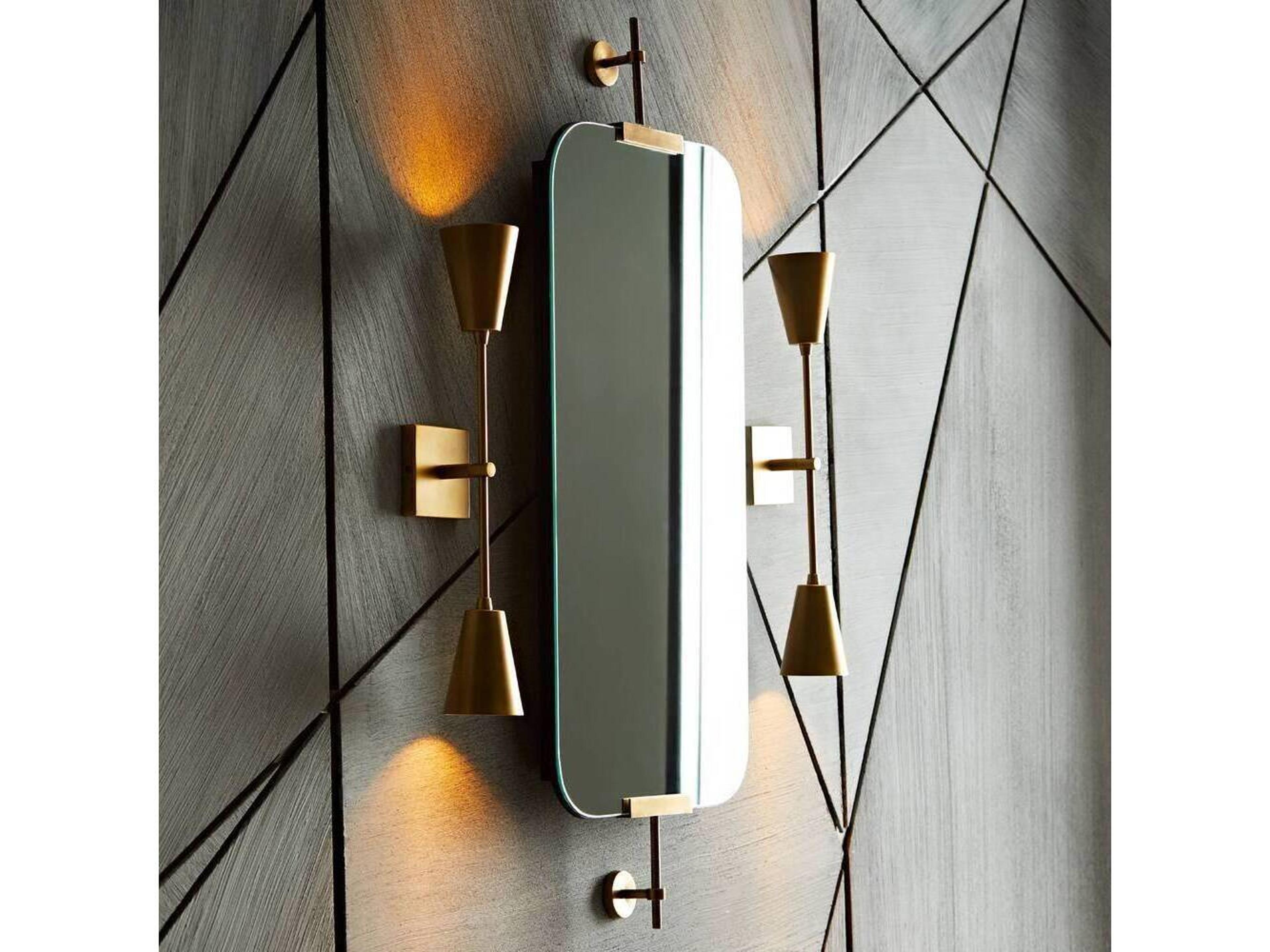 Arteriors Home Madden Antique Brass Wall Mirror