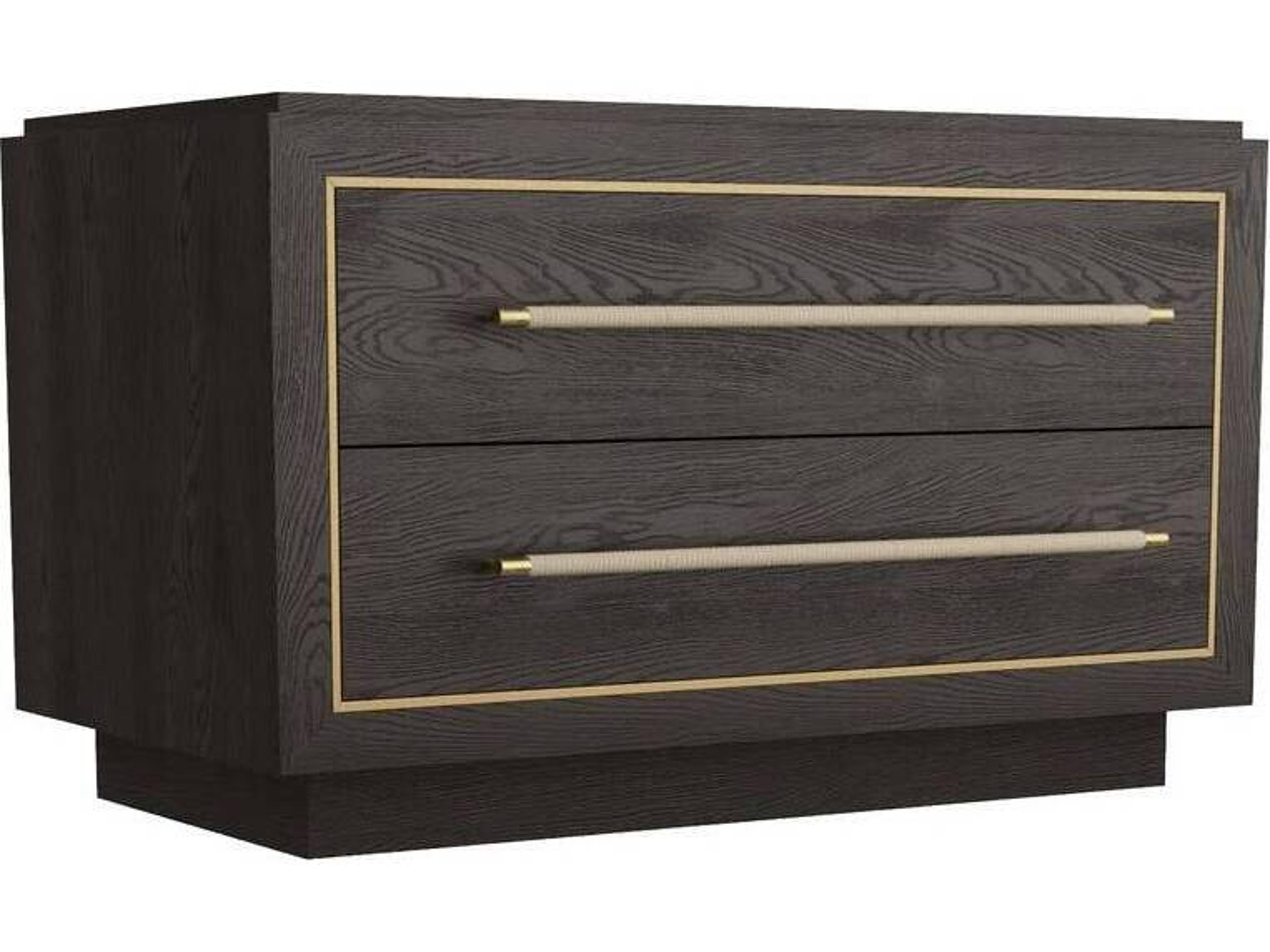 Arteriors Home Puckett Rectangular Wood Ebony End Table