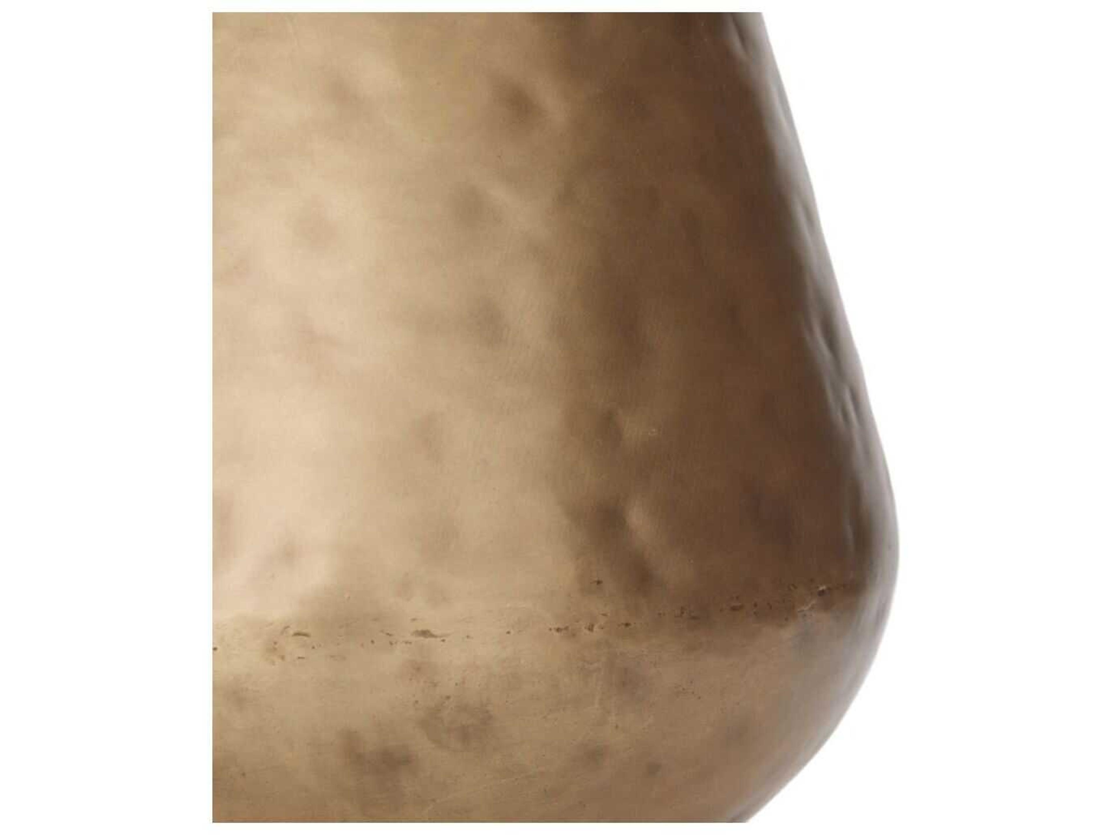 Arteriors Home Soledad Antique Brass Vase
