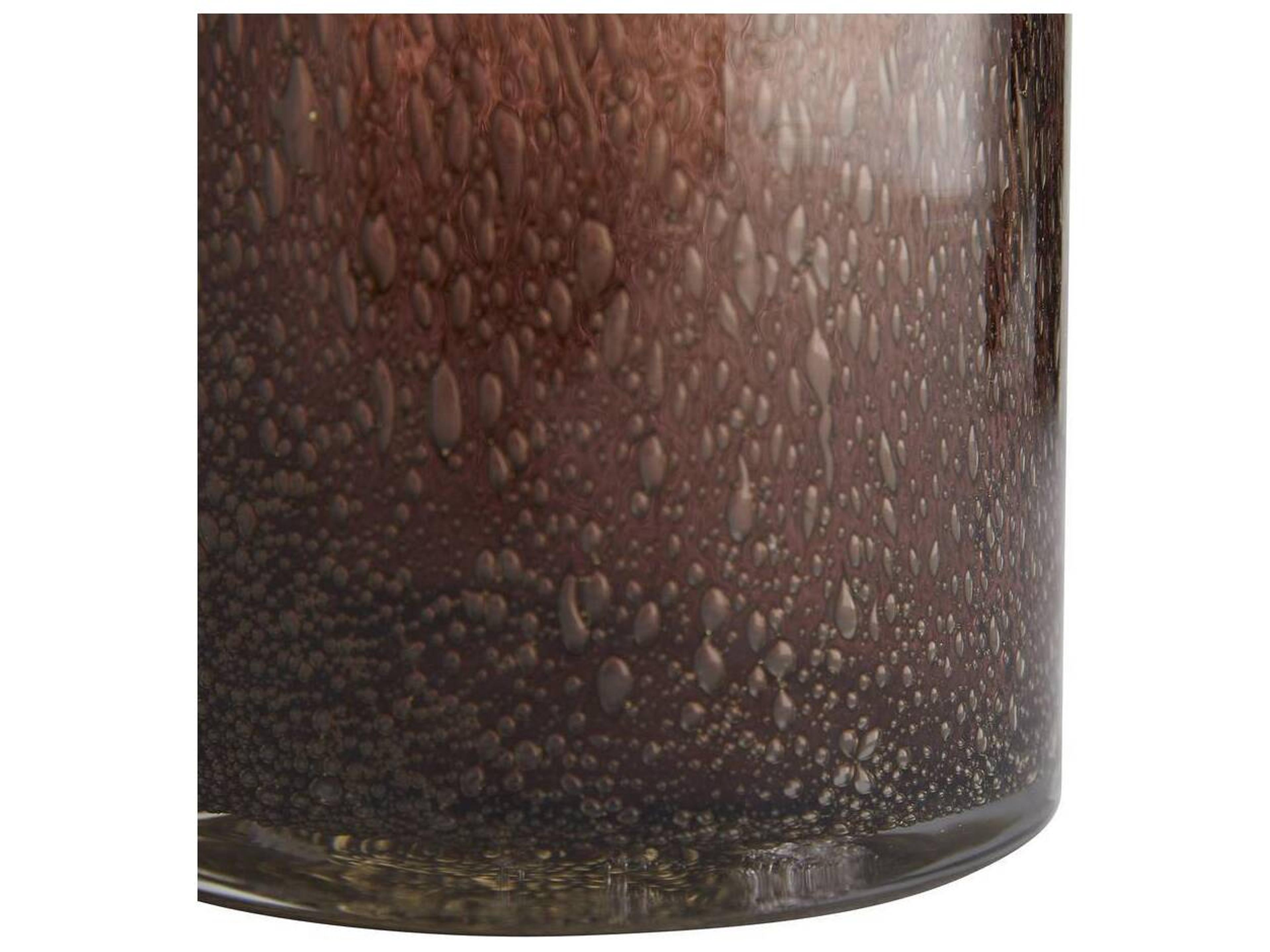 Arteriors Home Phoebe  Smoke Rose Teal Vase Set of 3