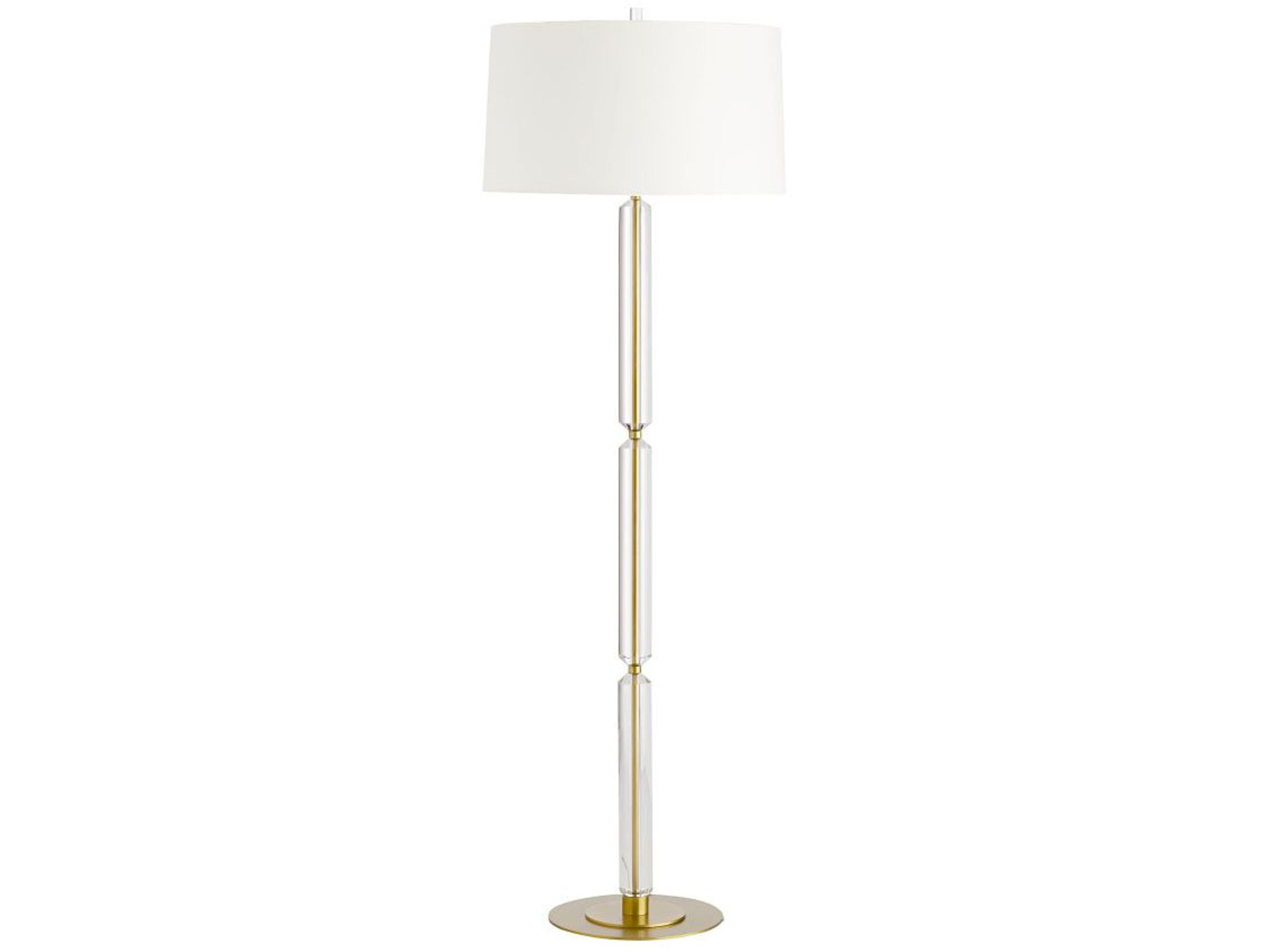Arteriors Home Gio Clear Crystal Floor Lamp