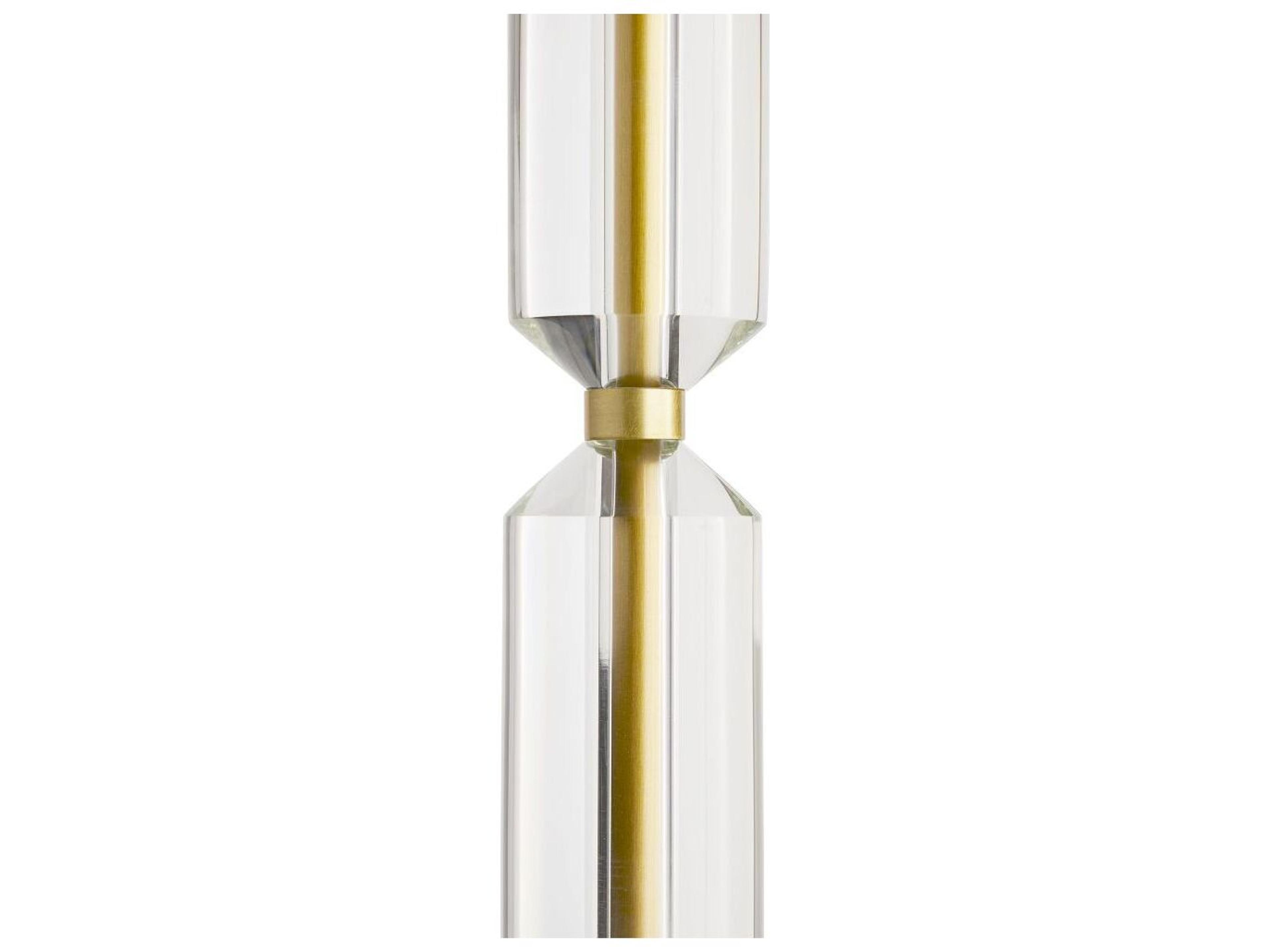 Arteriors Home Gio Clear Crystal Floor Lamp